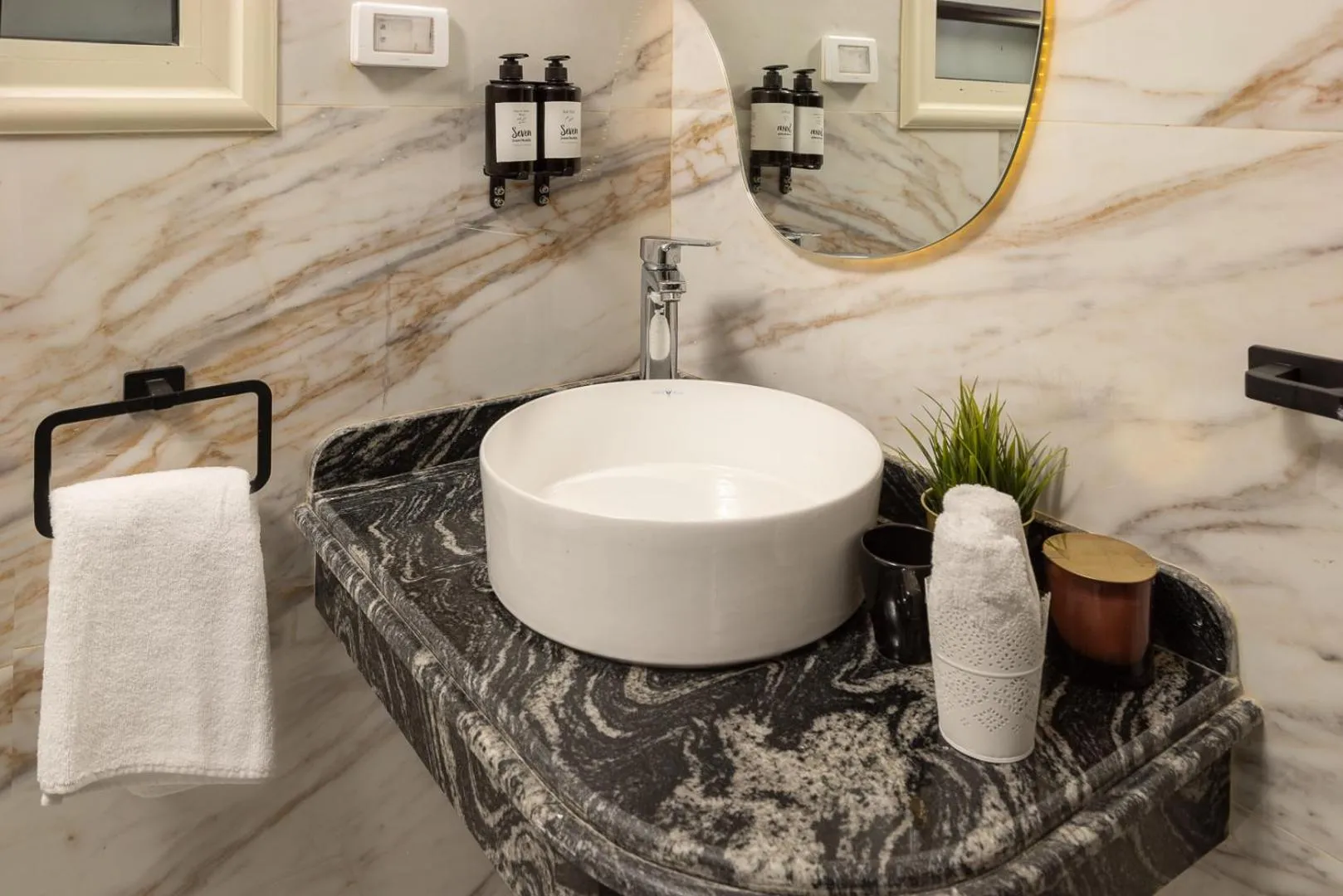 Bathroom in Marina Resort New Alamein By Seven Seasons