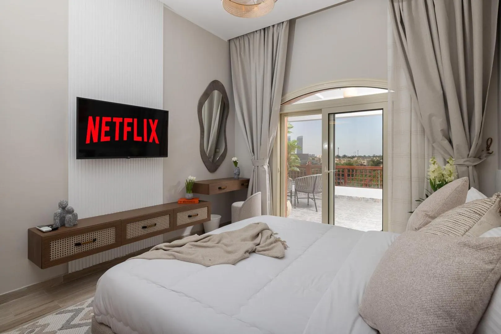 Bed in Marina Resort New Alamein By Seven Seasons