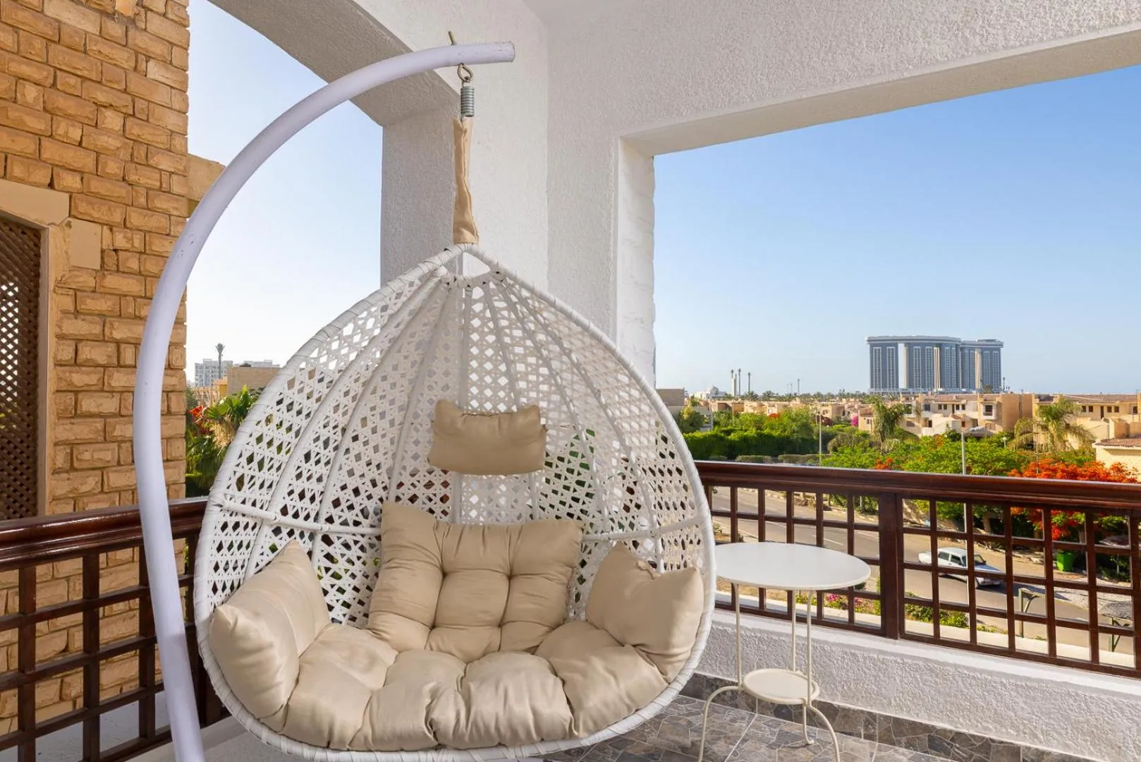 Patio in Marina Resort New Alamein By Seven Seasons