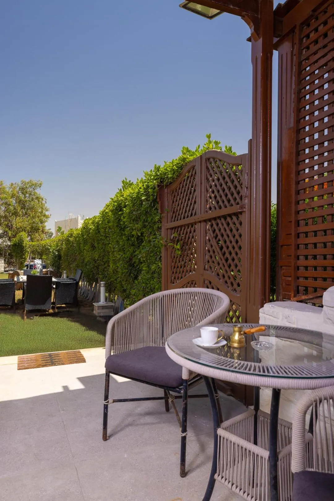 Patio in Marina Resort New Alamein By Seven Seasons