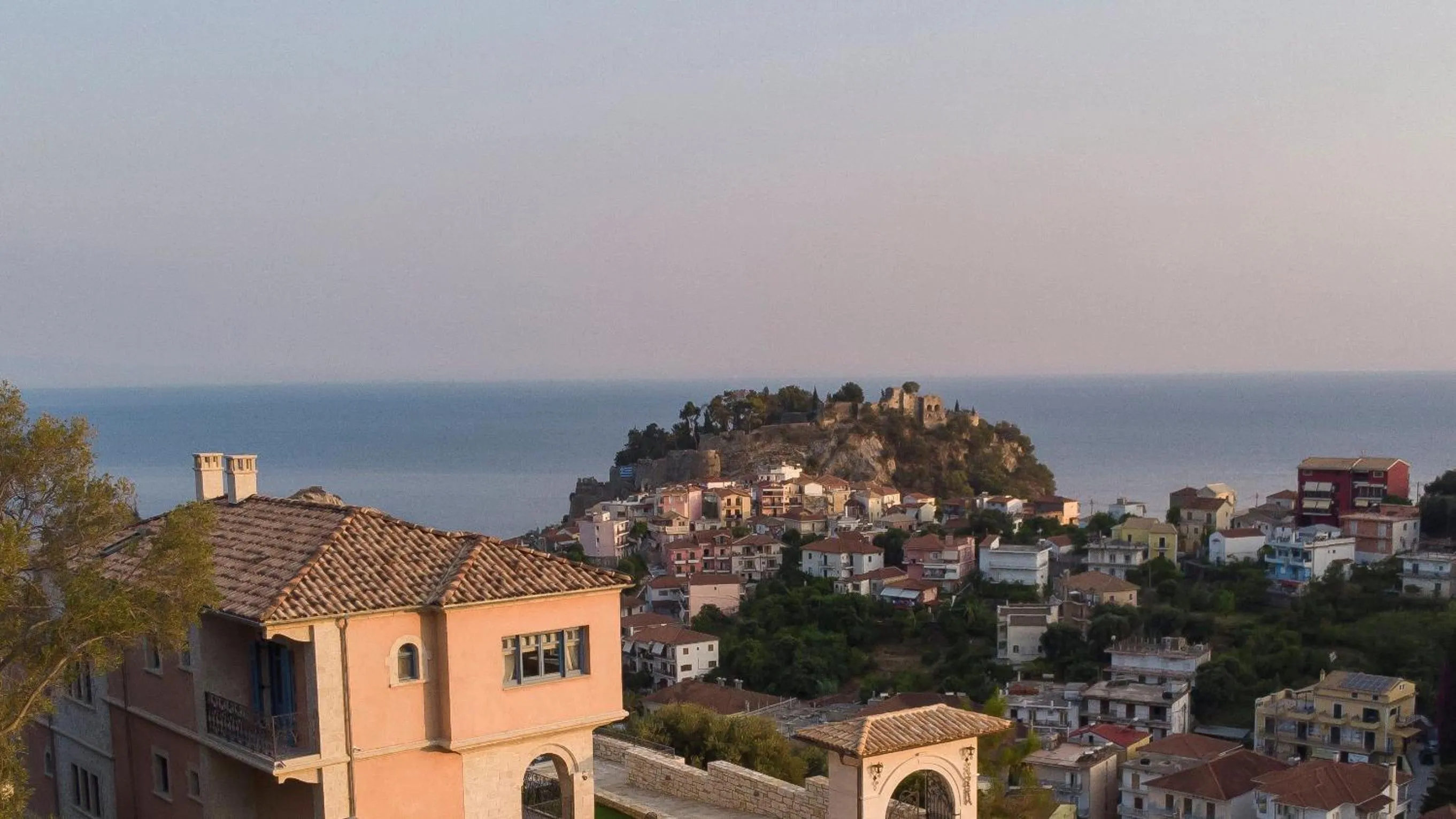 City view in Elysium Living Parga