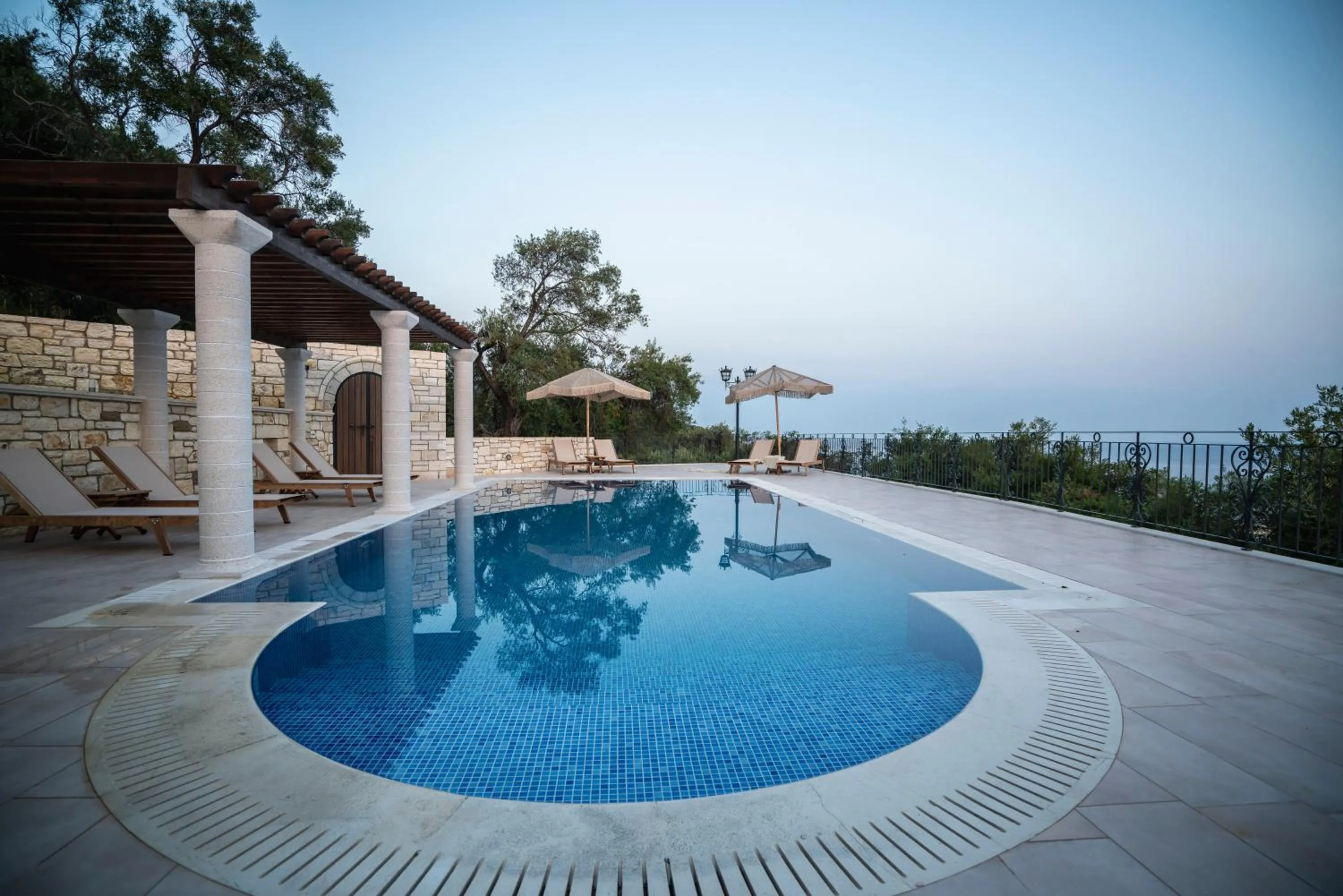 Swimming pool in Elysium Living Parga
