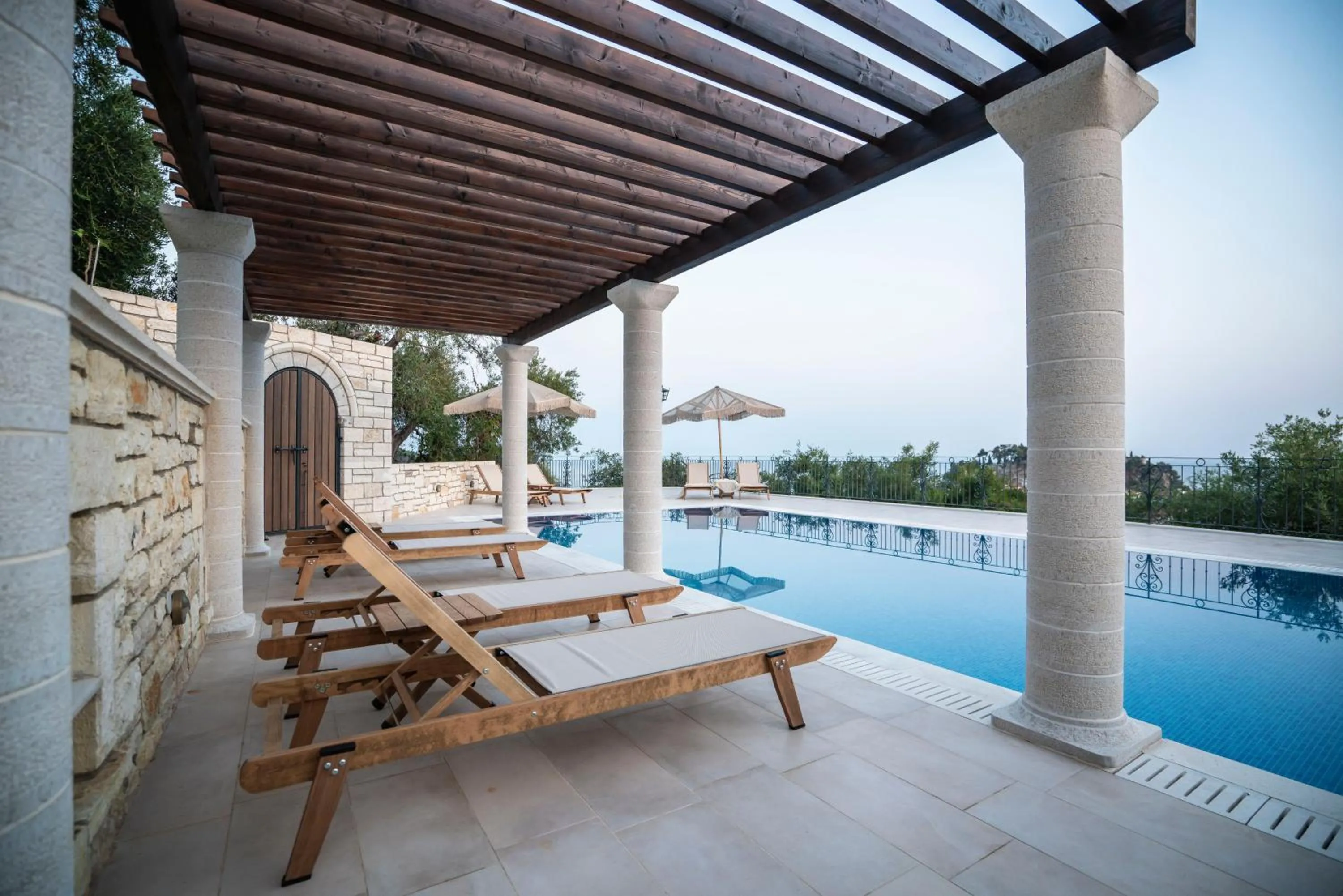 Swimming pool in Elysium Living Parga