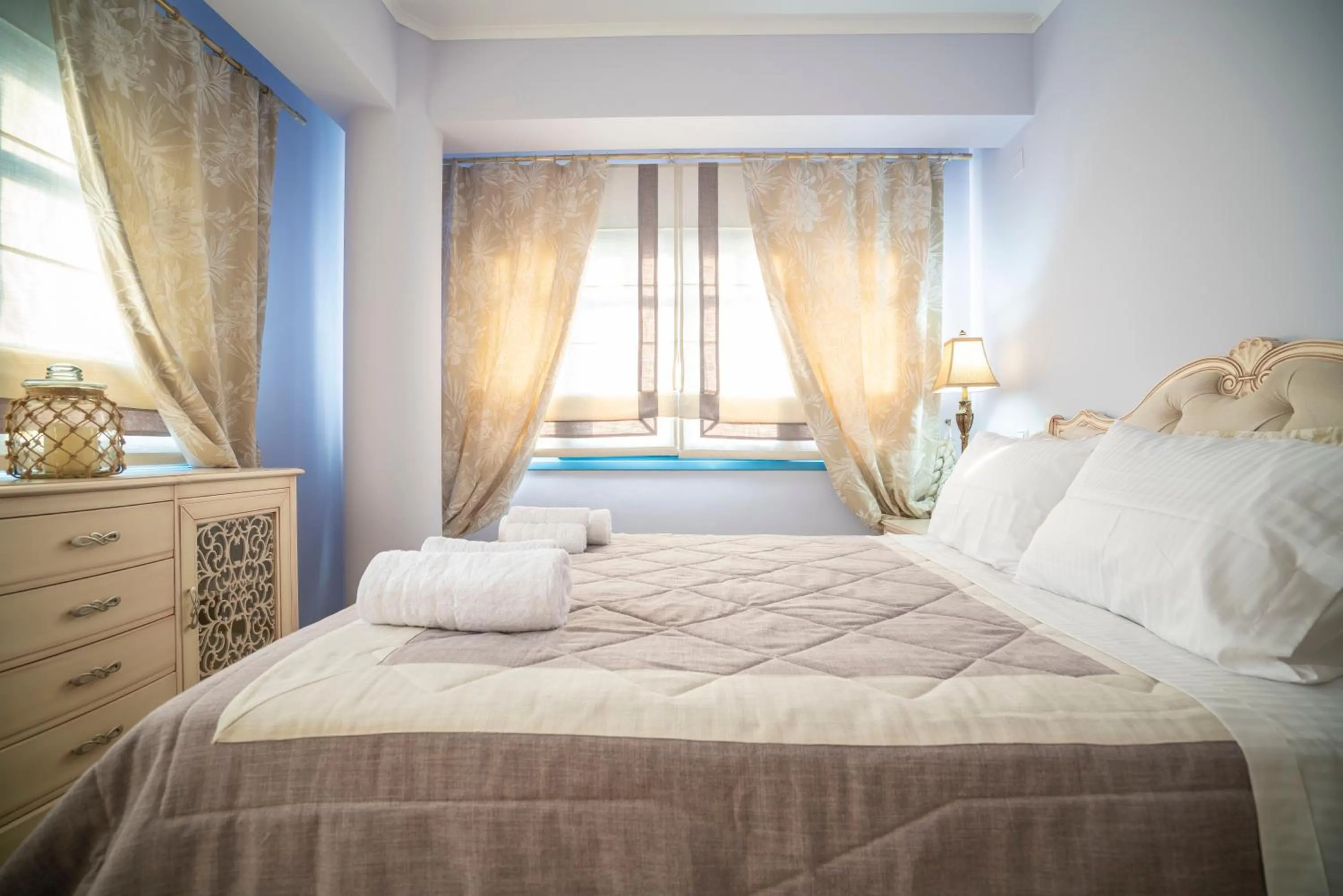 Bedroom, Bed in Elysium Living Parga