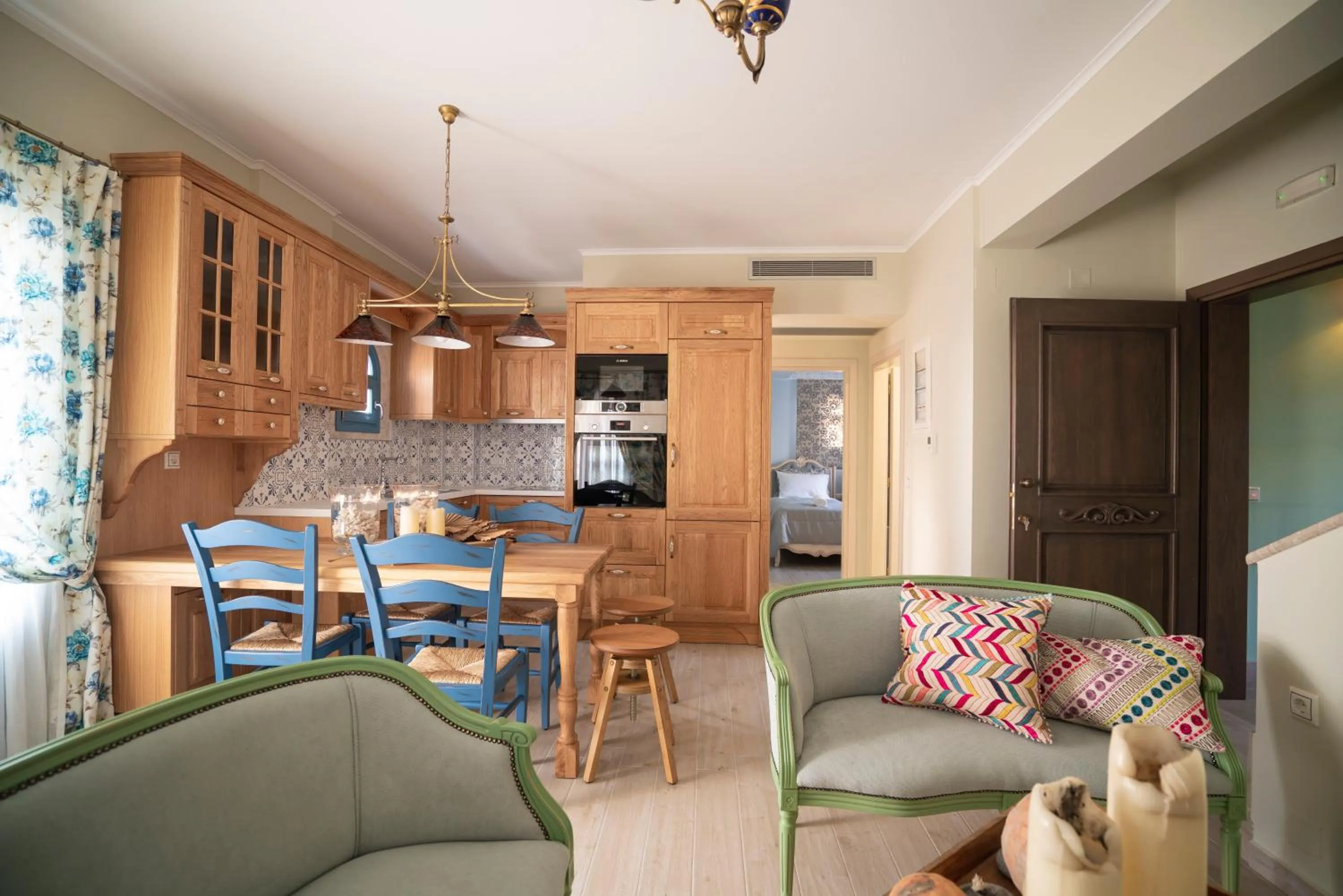 Kitchen or kitchenette in Elysium Living Parga