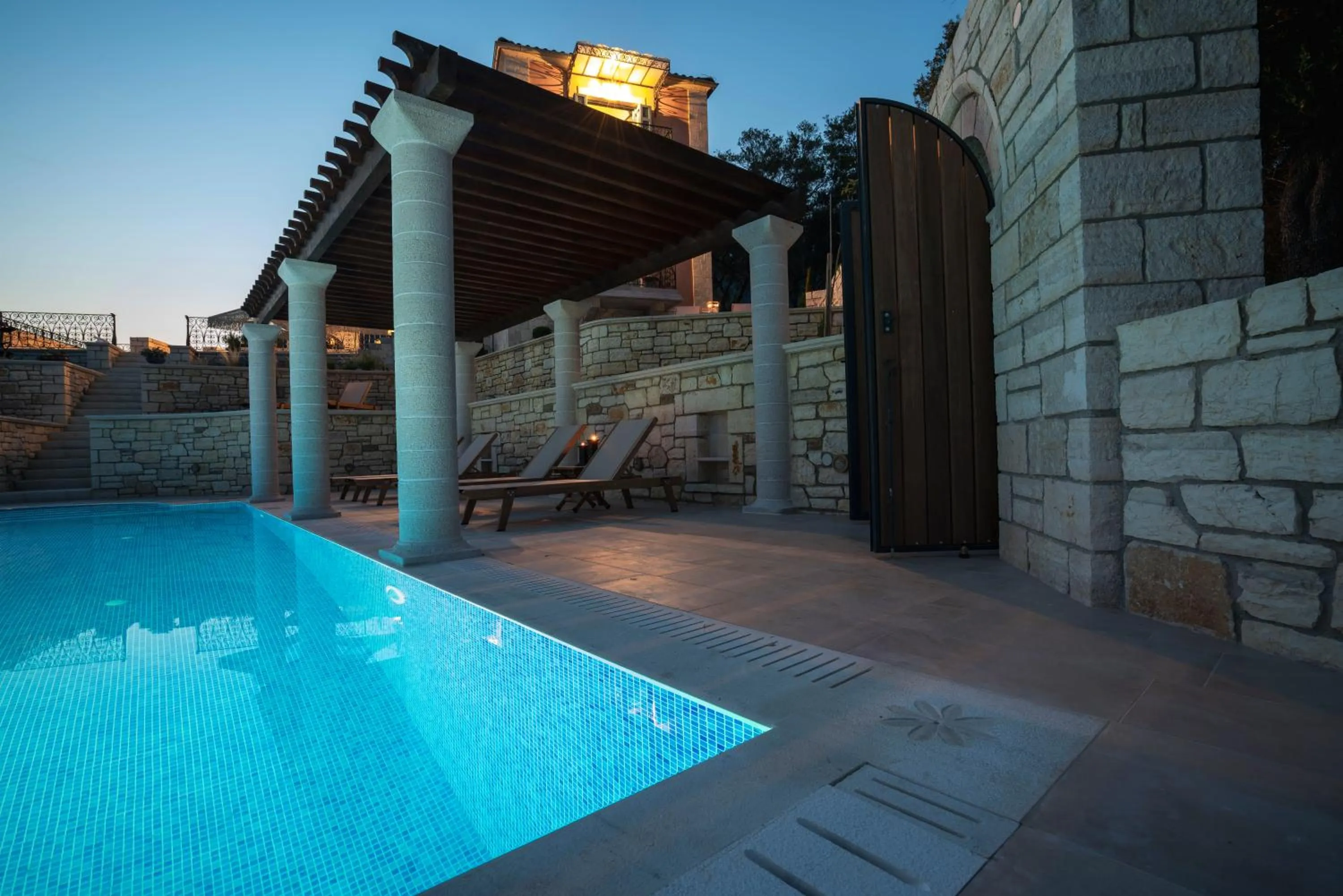 Swimming pool in Elysium Living Parga