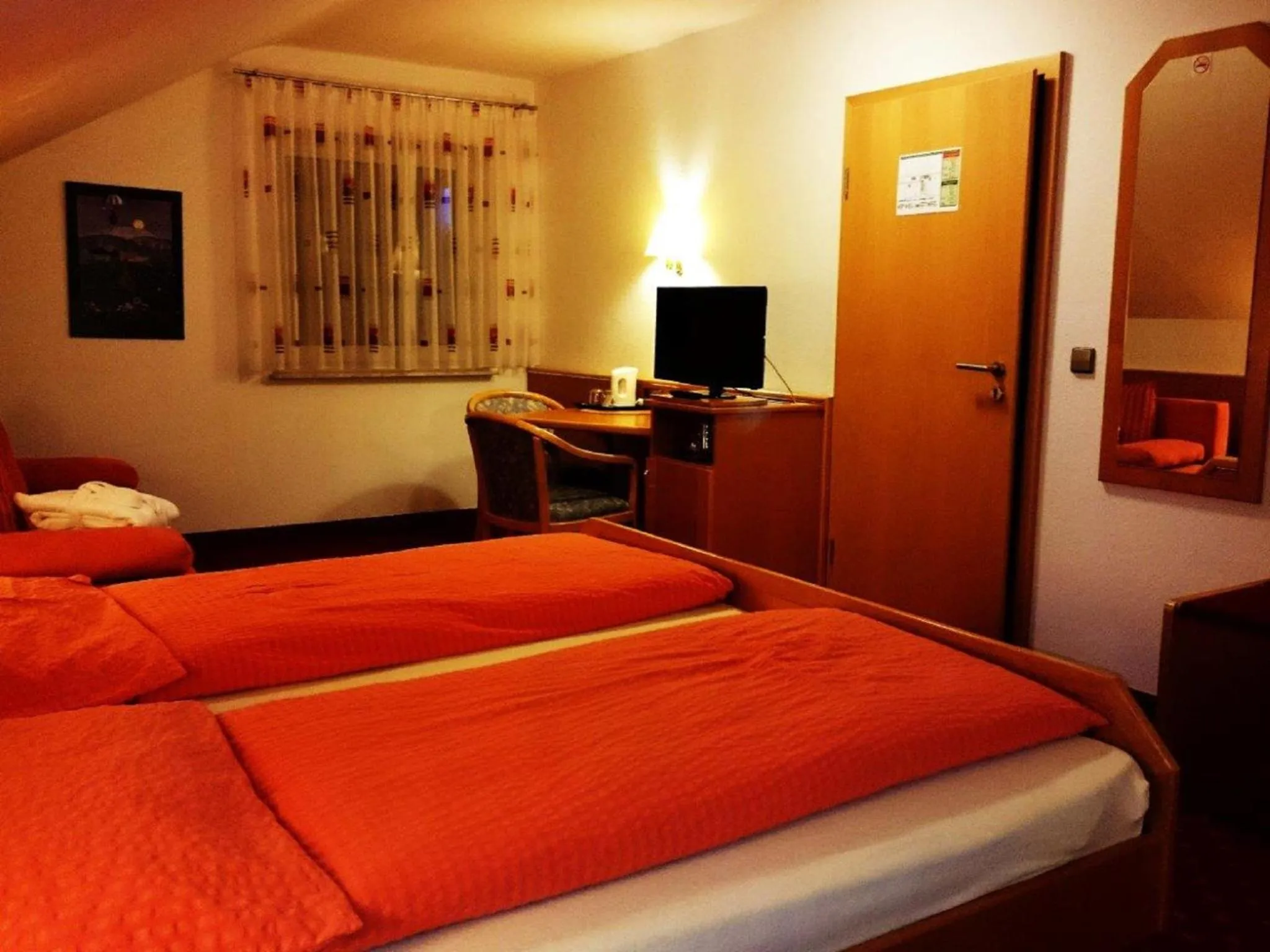 Photo of the whole room, Bed in Hotel Goldbächel