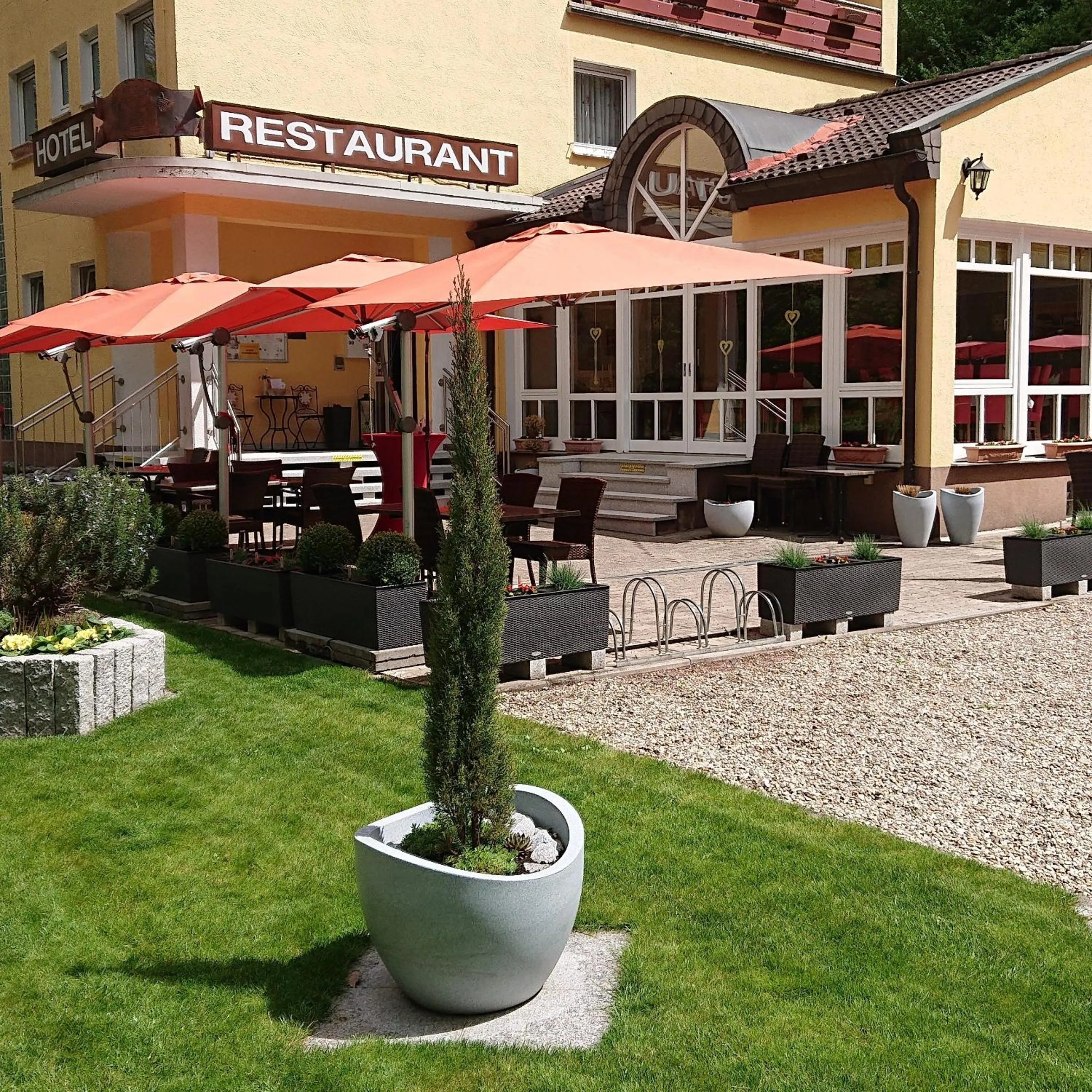 Property building in Hotel Goldbächel