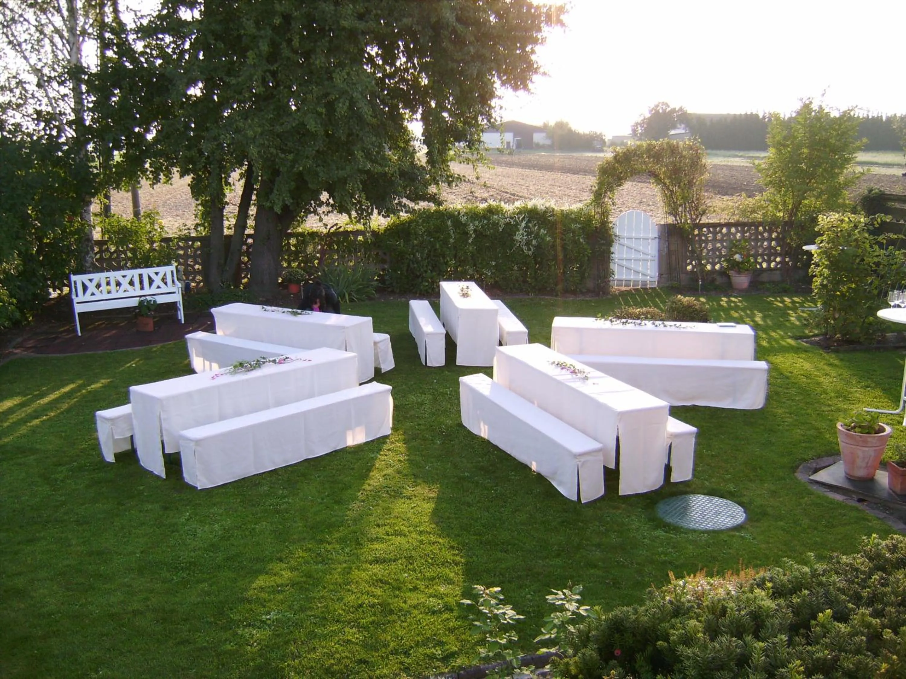 Garden in Hotel Goldbächel