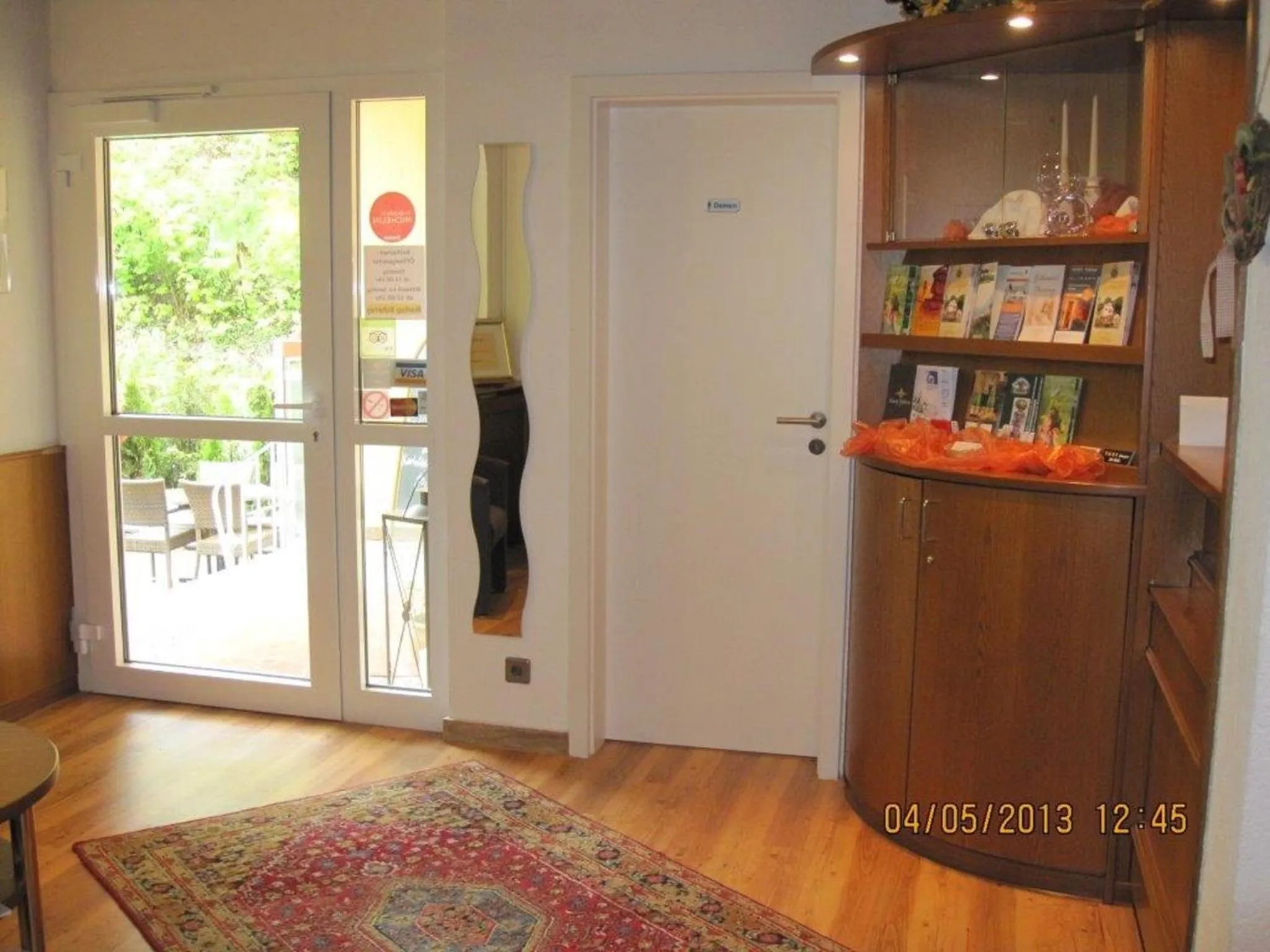 Decorative detail in Hotel Goldbächel