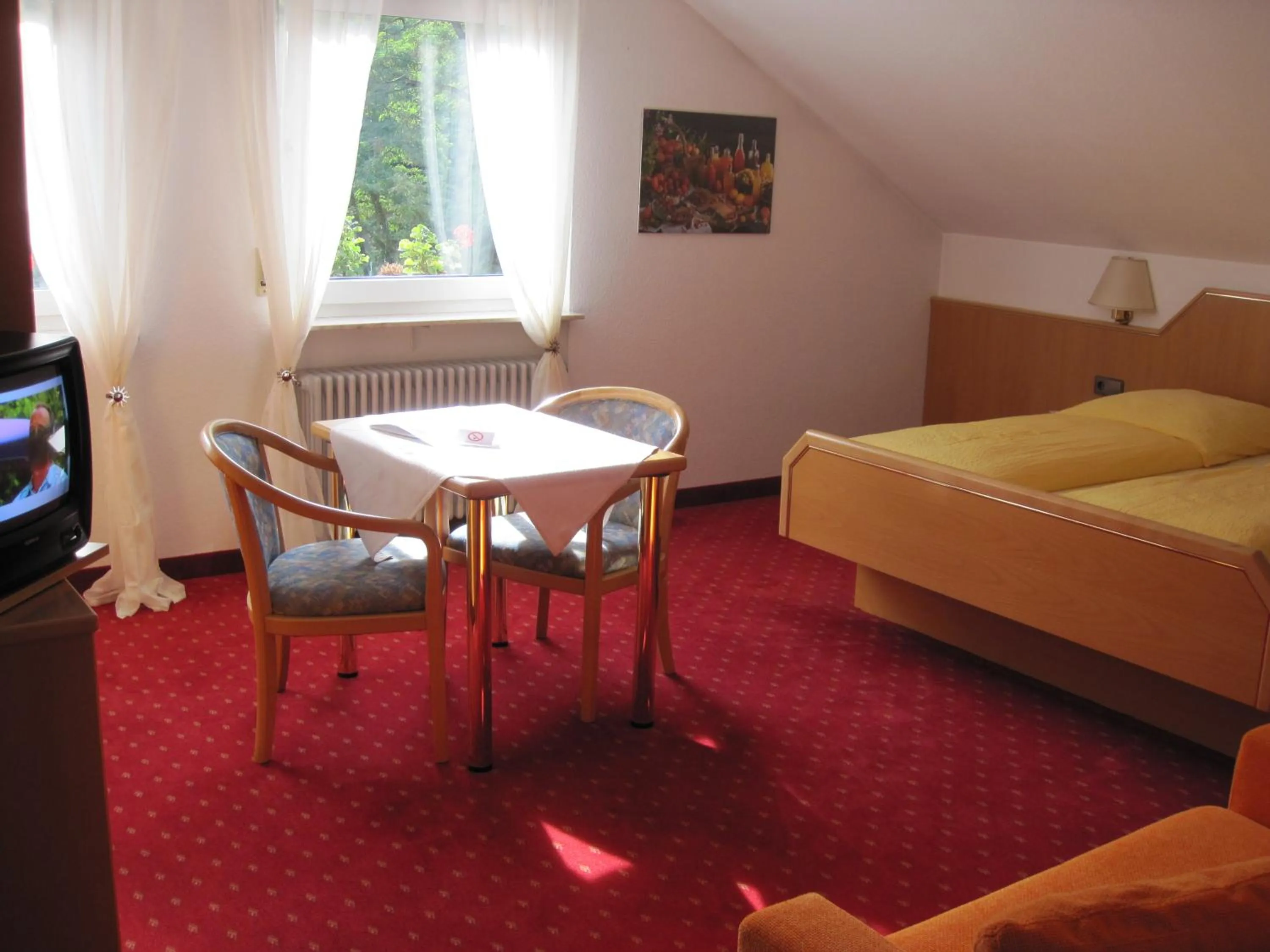 Photo of the whole room, Bed in Hotel Goldbächel