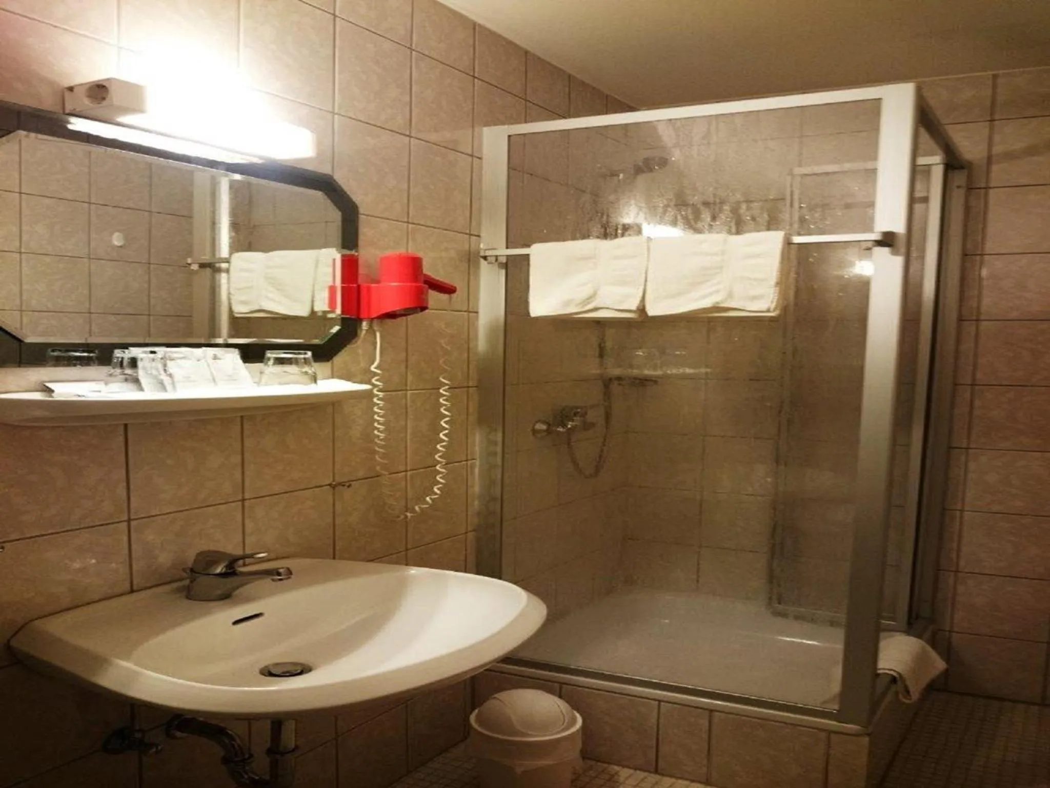 Bathroom in Hotel Goldbächel