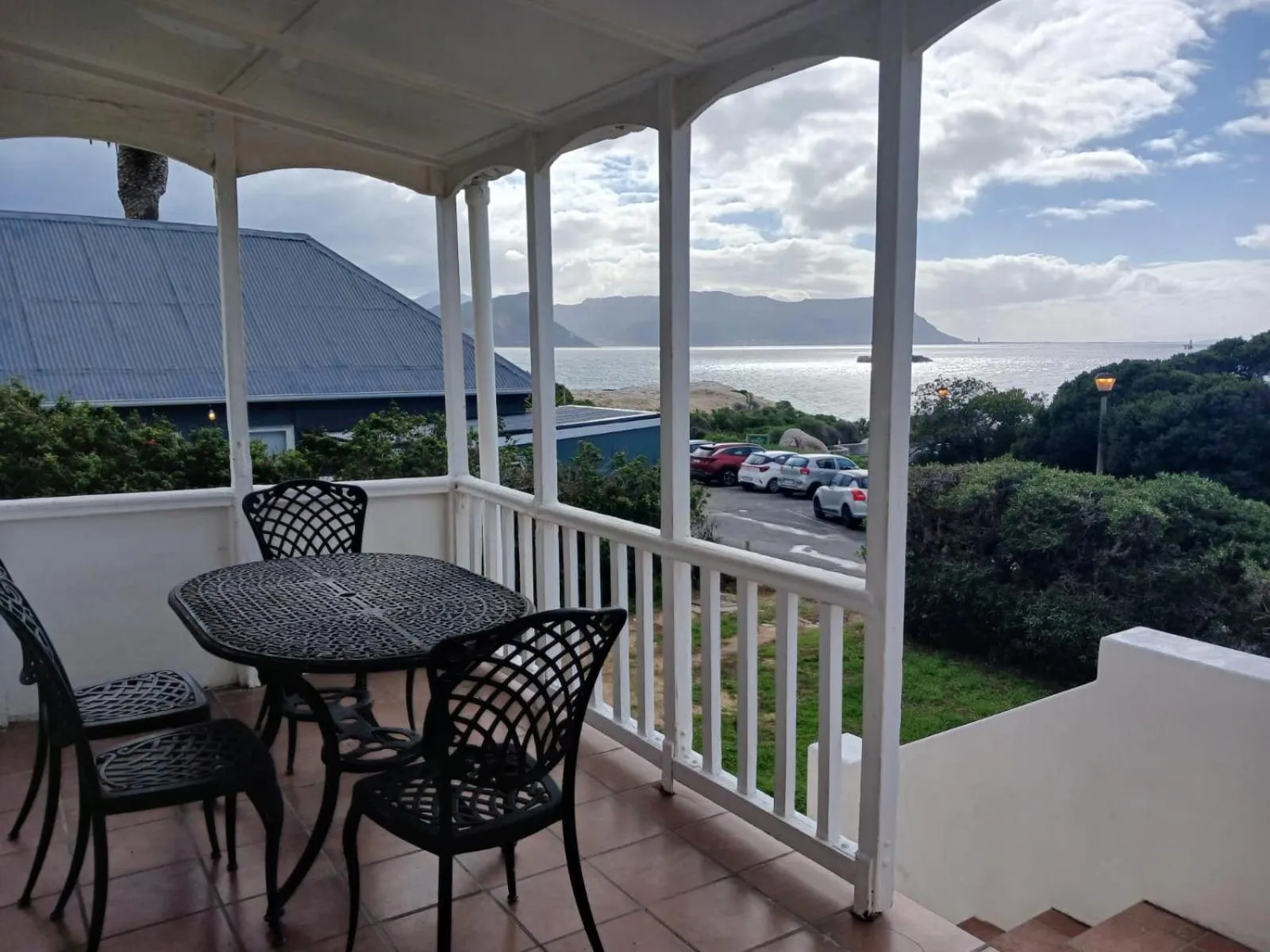 Patio in Boulders Beach Hotel, Cafe and Curio shop