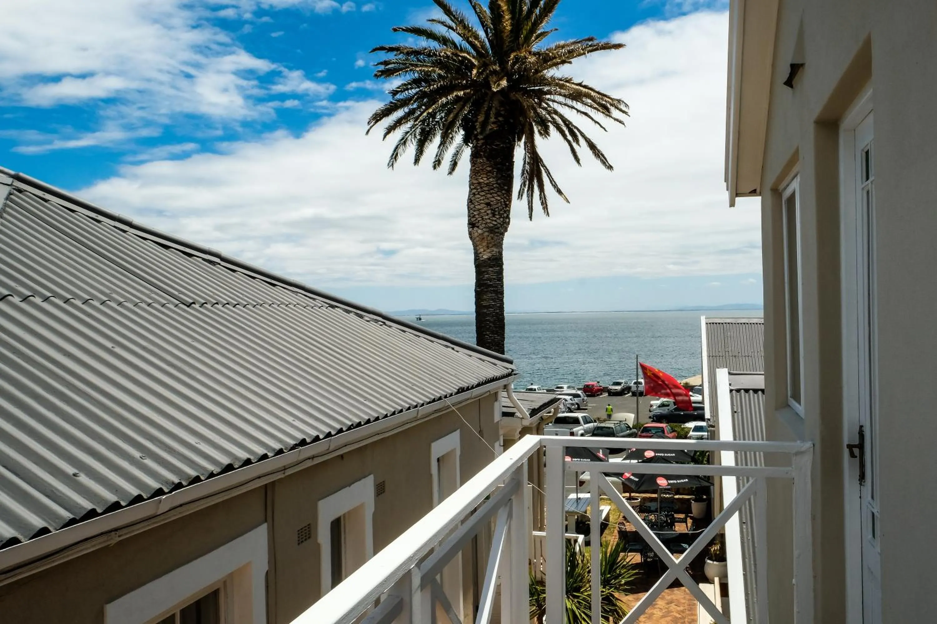 Balcony/Terrace in Boulders Beach Hotel, Cafe and Curio shop