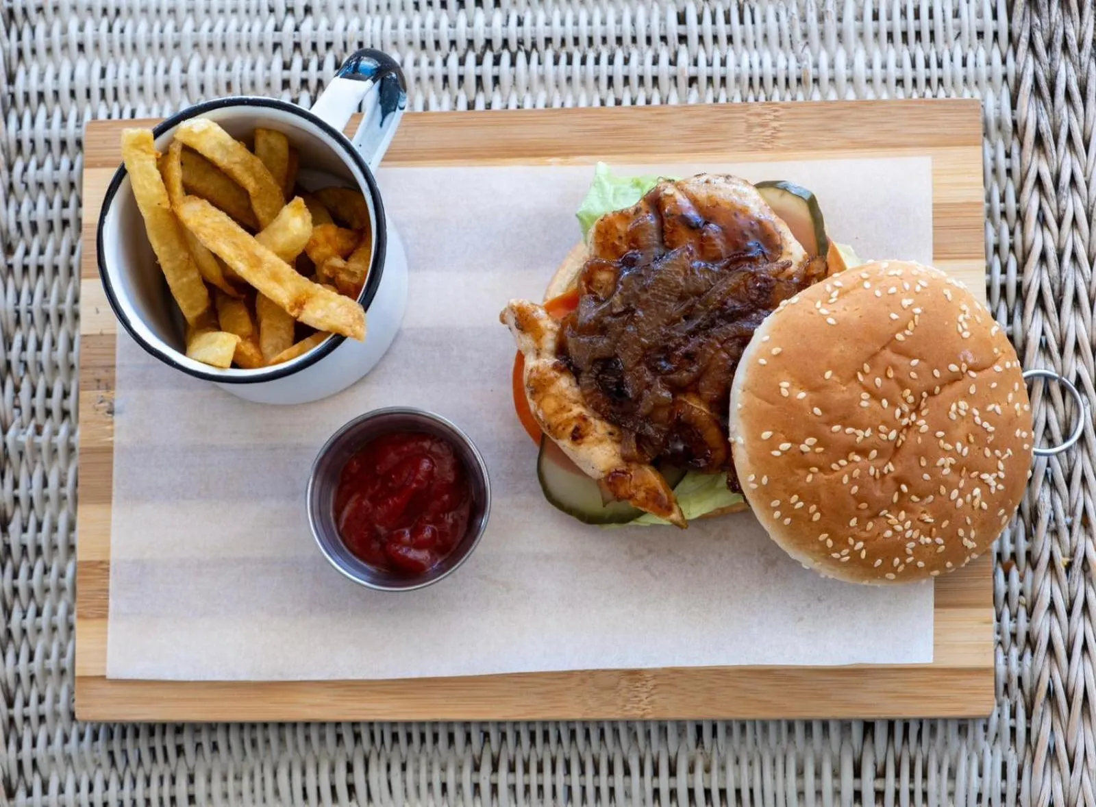 Food in Boulders Beach Hotel, Cafe and Curio shop