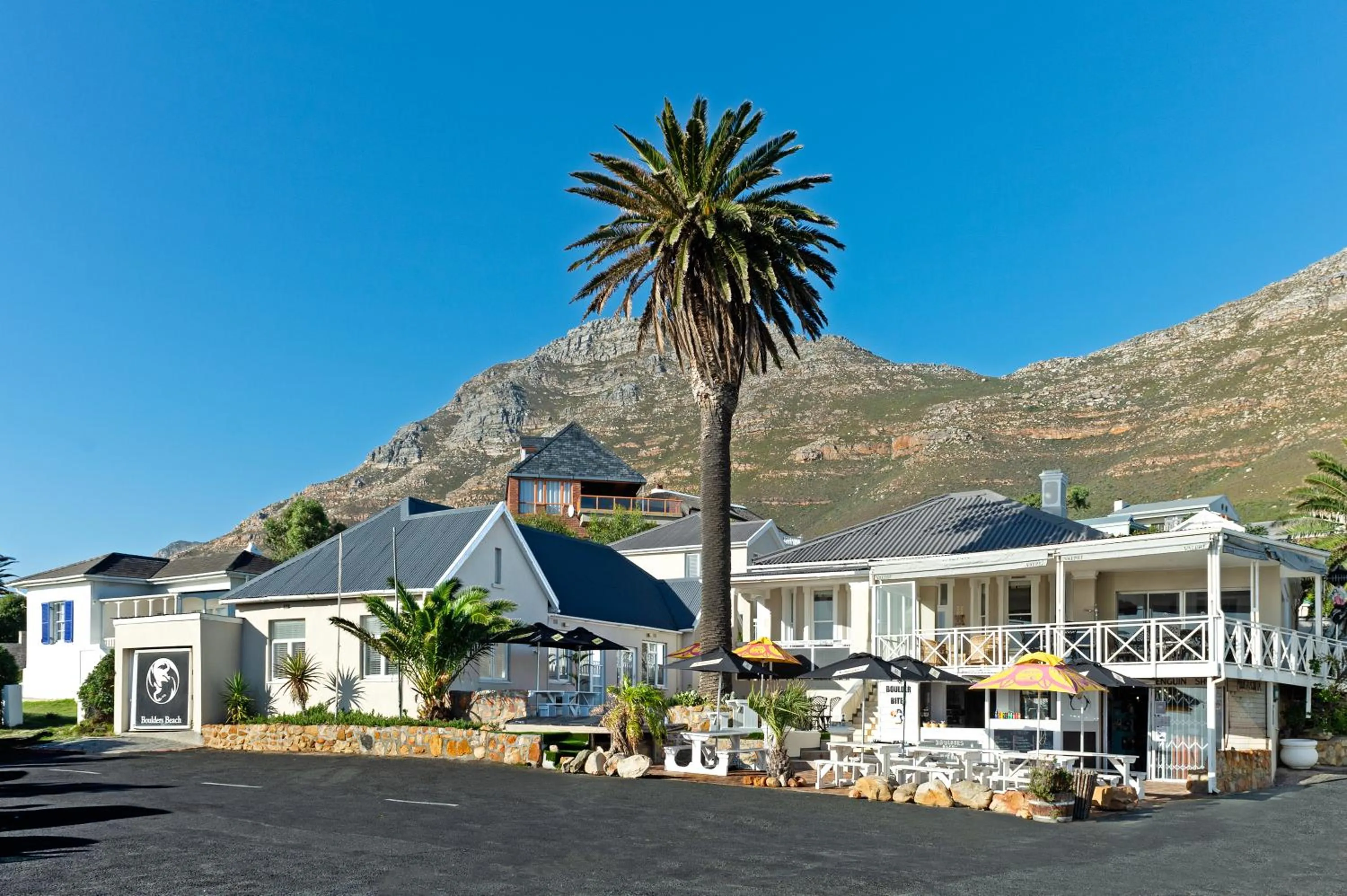 Property building in Boulders Beach Hotel, Cafe and Curio shop