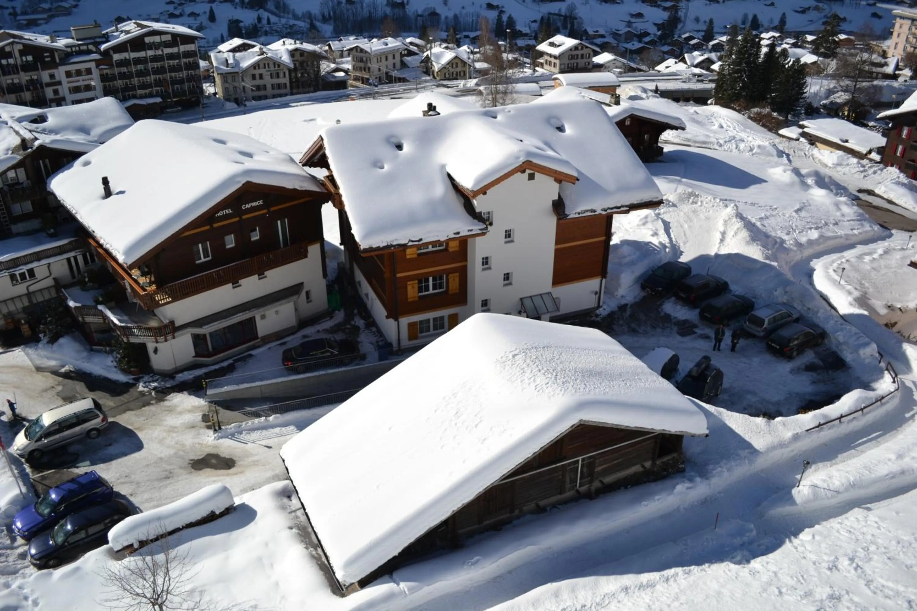 Bird's eye view in Hotel Caprice - Grindelwald