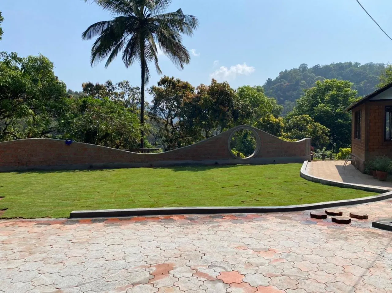 Facade/entrance in Three Hills Resort Coorg