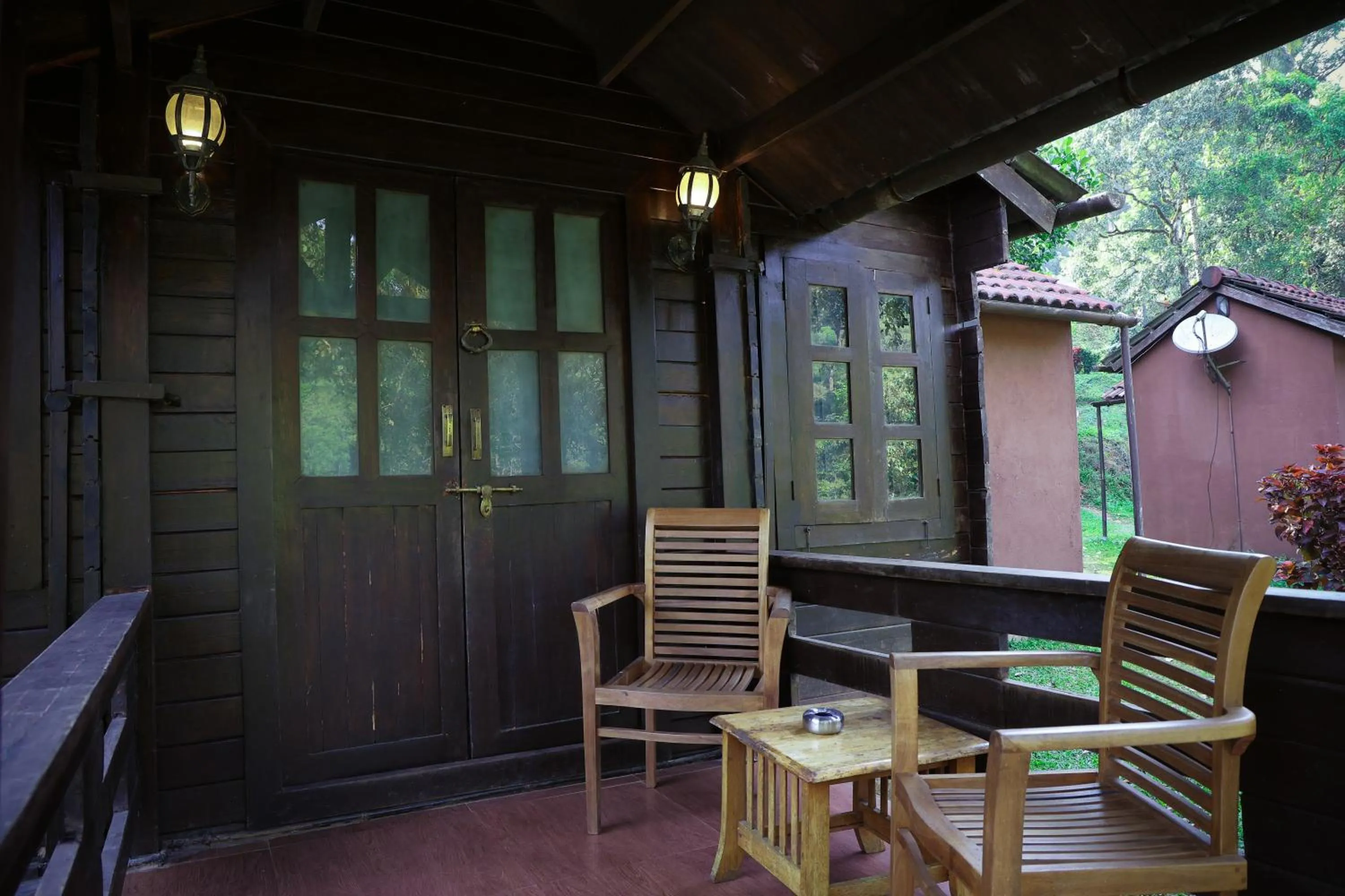 Patio in Three Hills Resort Coorg