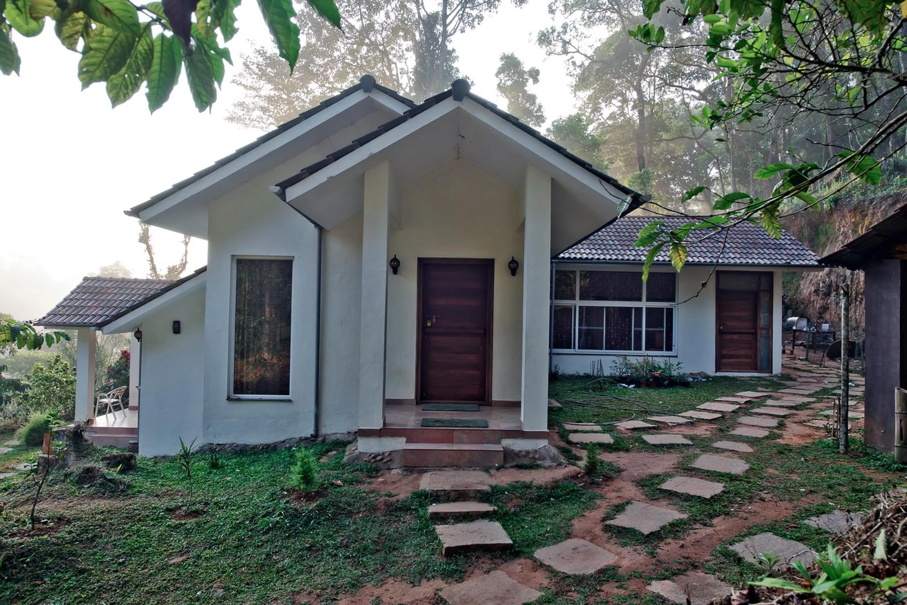 Facade/entrance in Three Hills Resort Coorg