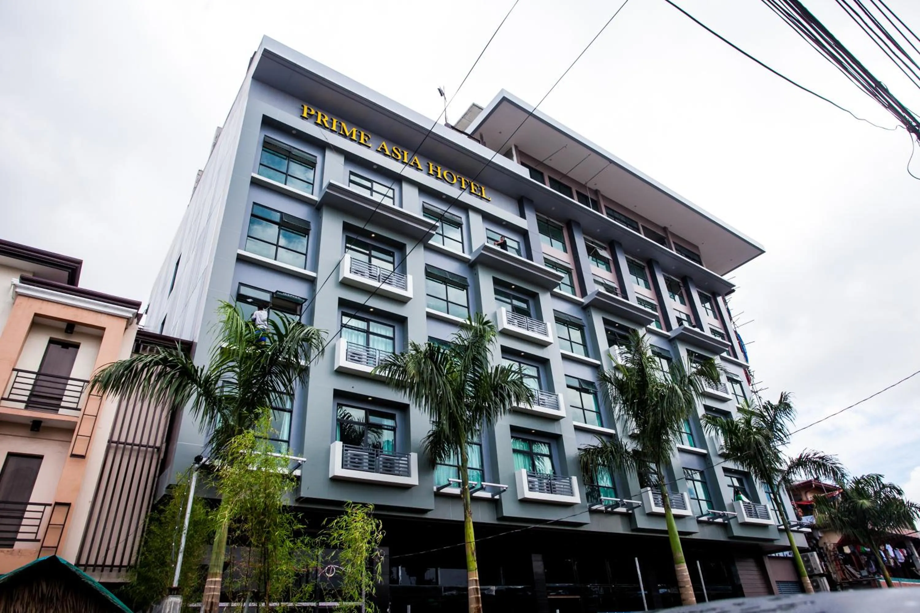 Facade/entrance in Prime Asia Hotel