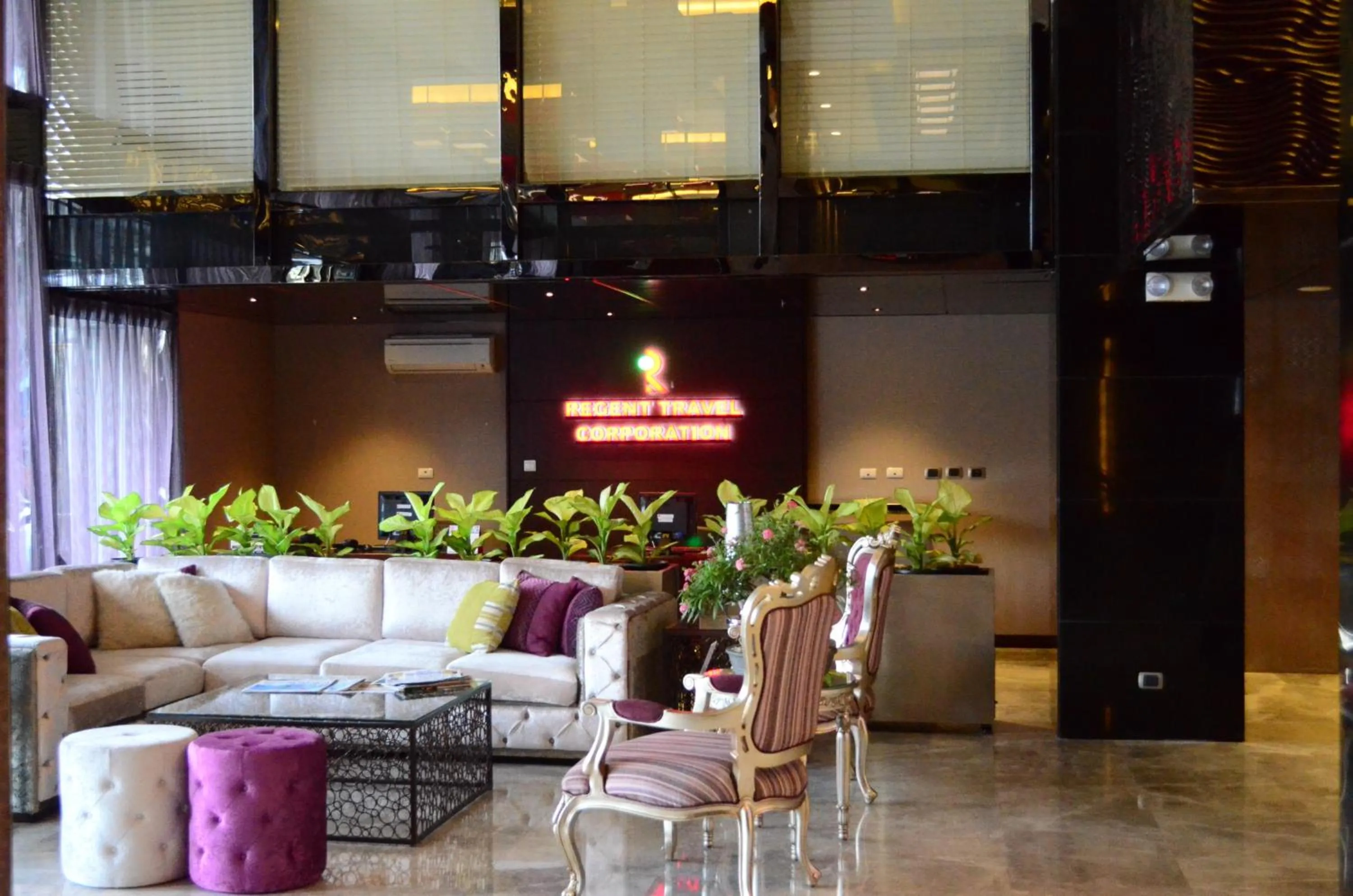 Lobby or reception in Prime Asia Hotel