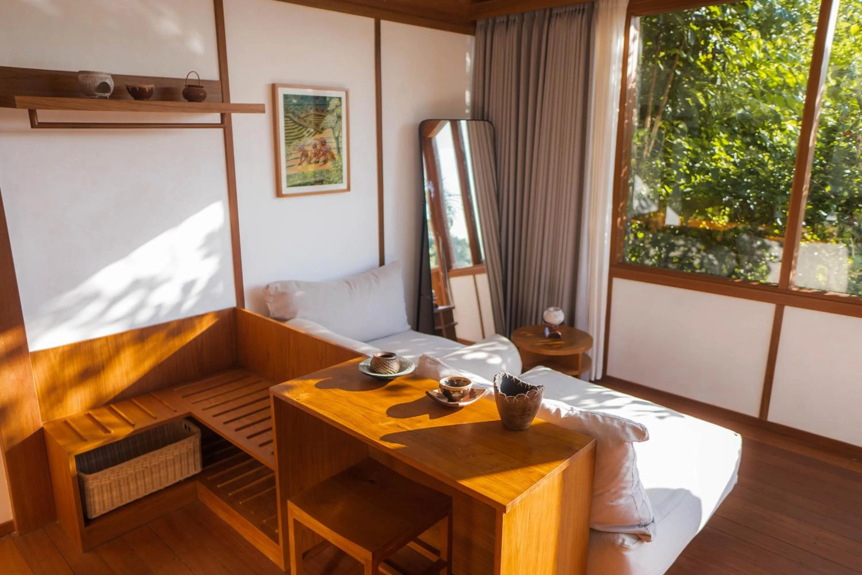 Living room in Grün Ubud