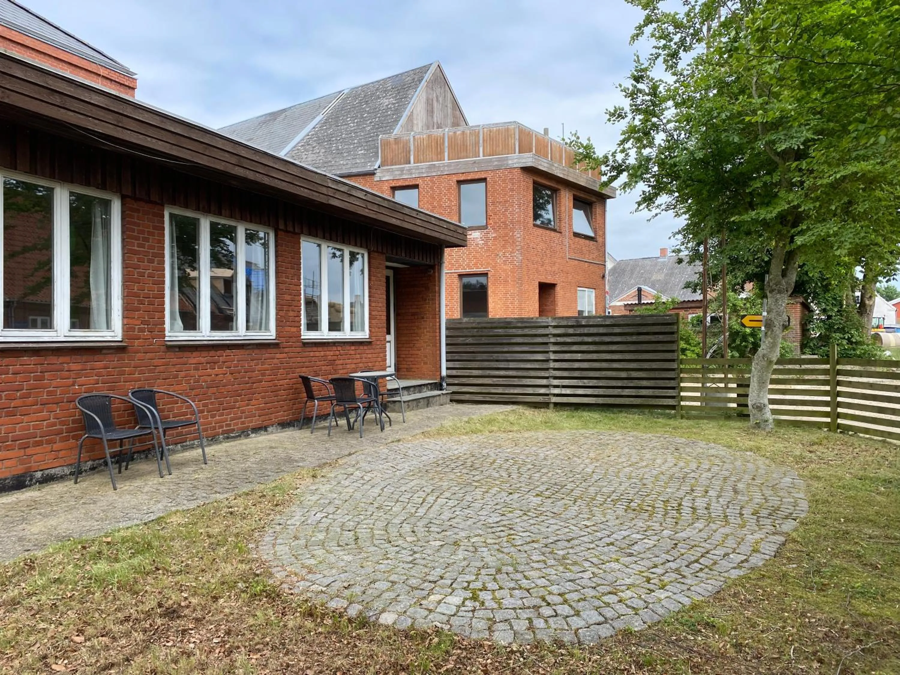 Garden in Studio Apartment in the heart of Højer
