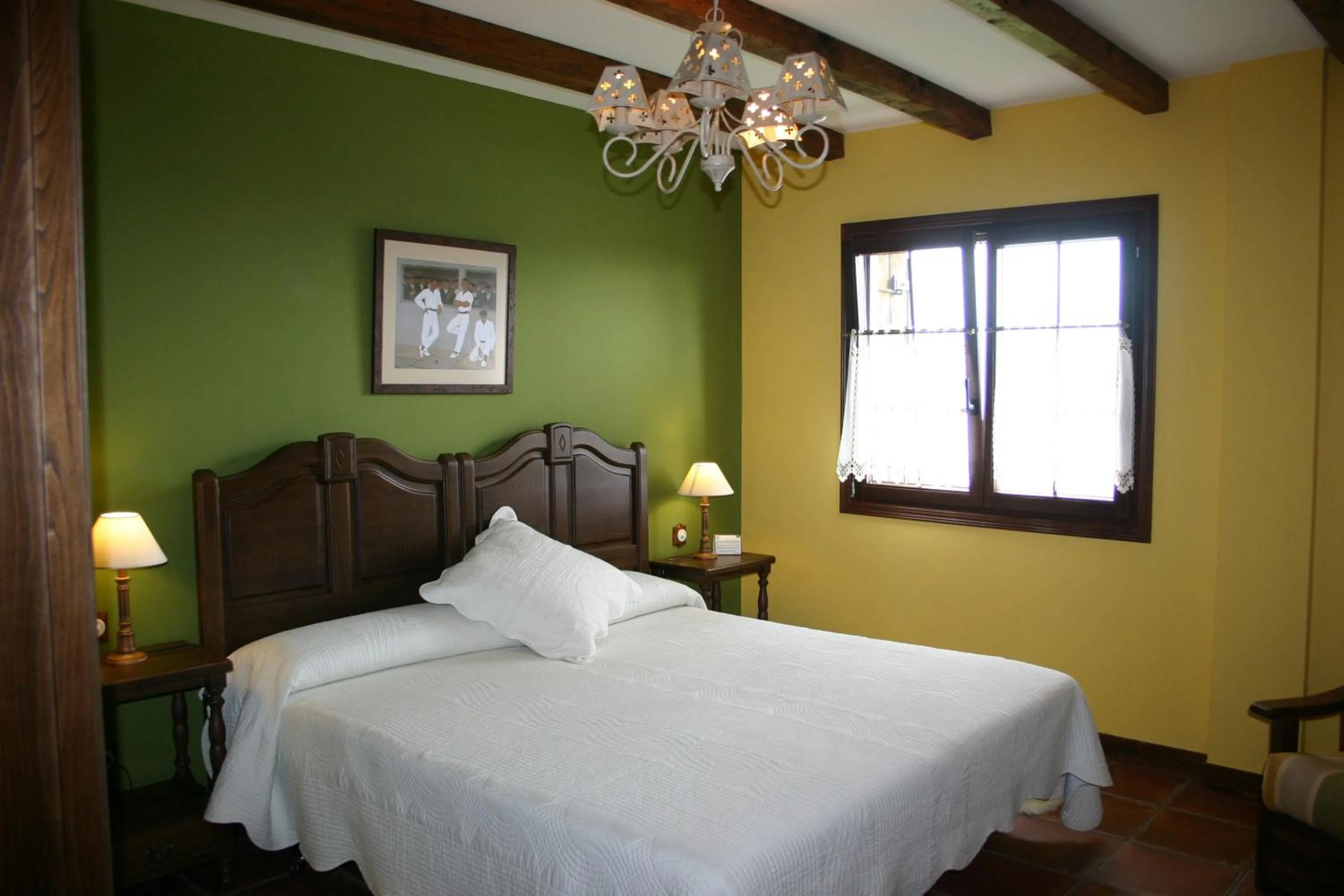 Double Room in Eco Hotel Rural Lurdeia - Adults Only