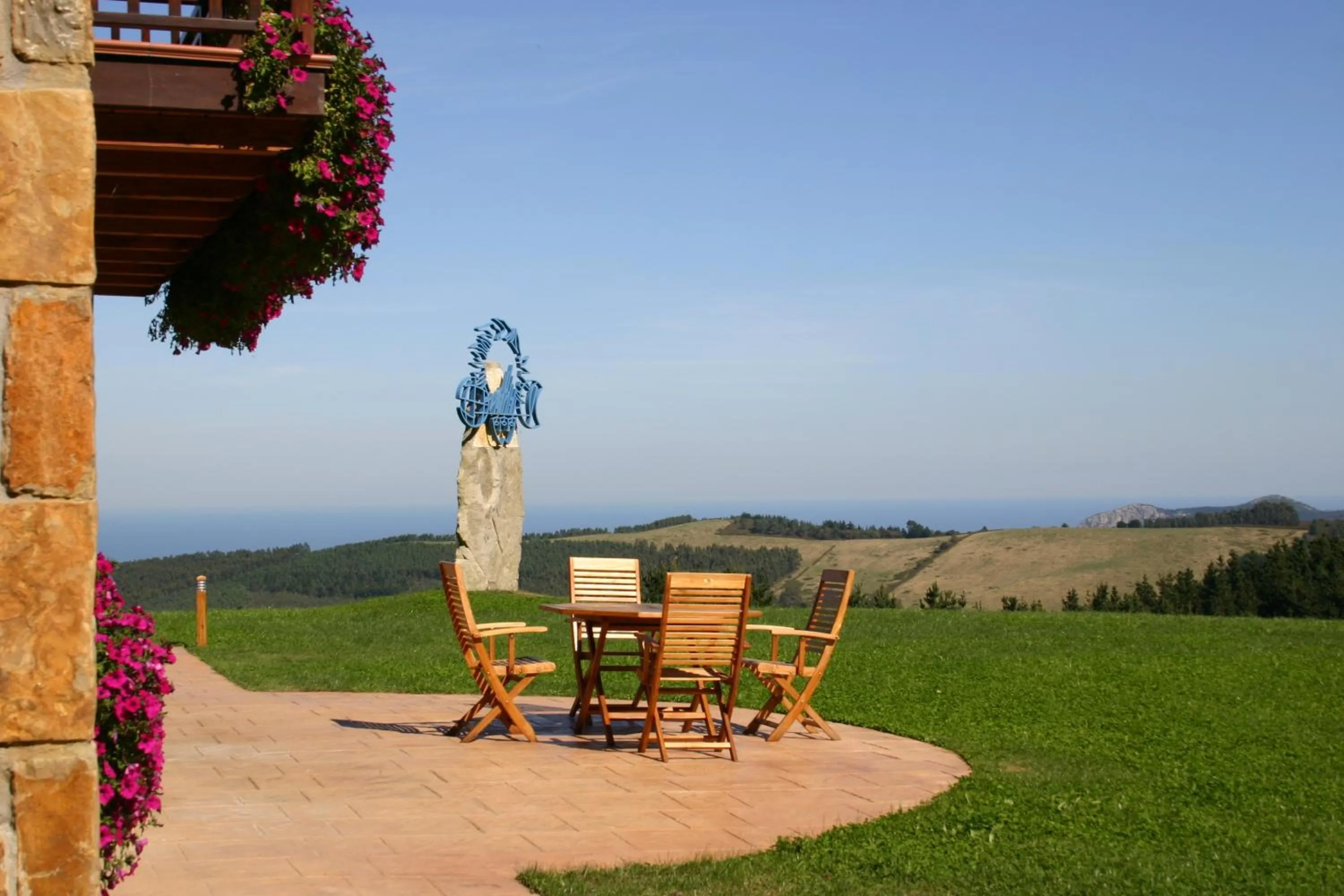 Property building in Eco Hotel Rural Lurdeia - Adults Only