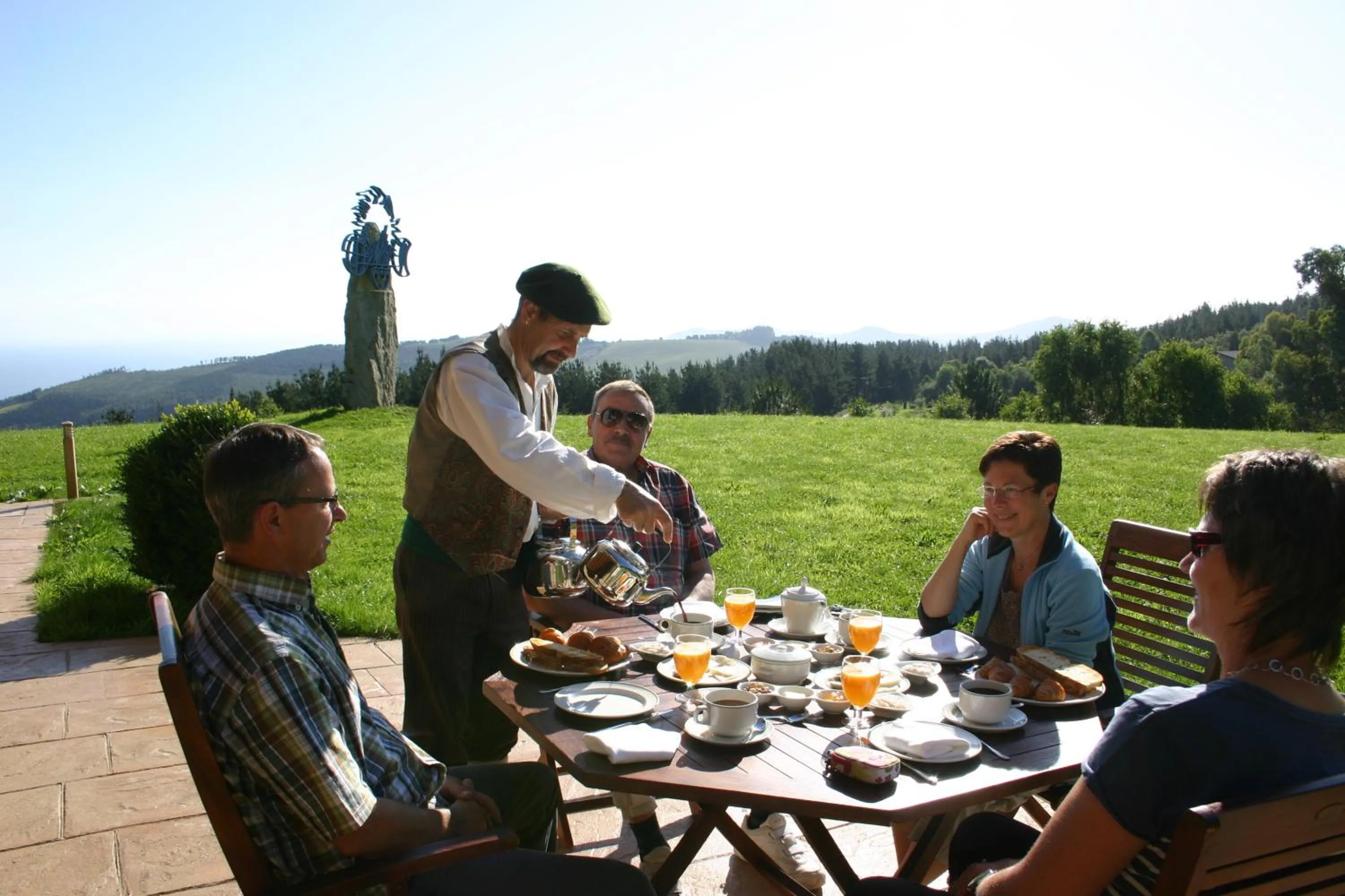 Breakfast in Eco Hotel Rural Lurdeia - Adults Only