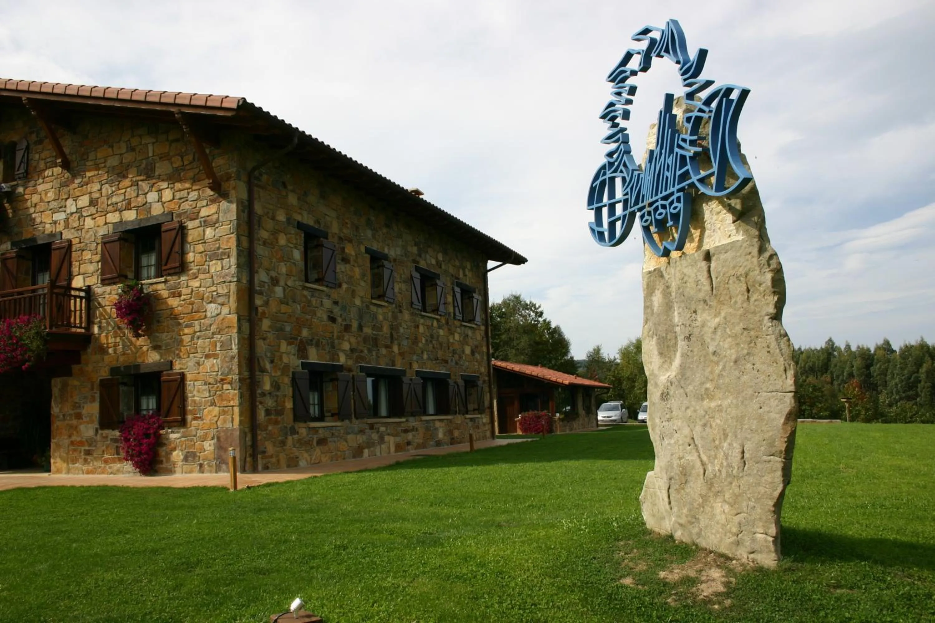 Garden in Eco Hotel Rural Lurdeia - Adults Only