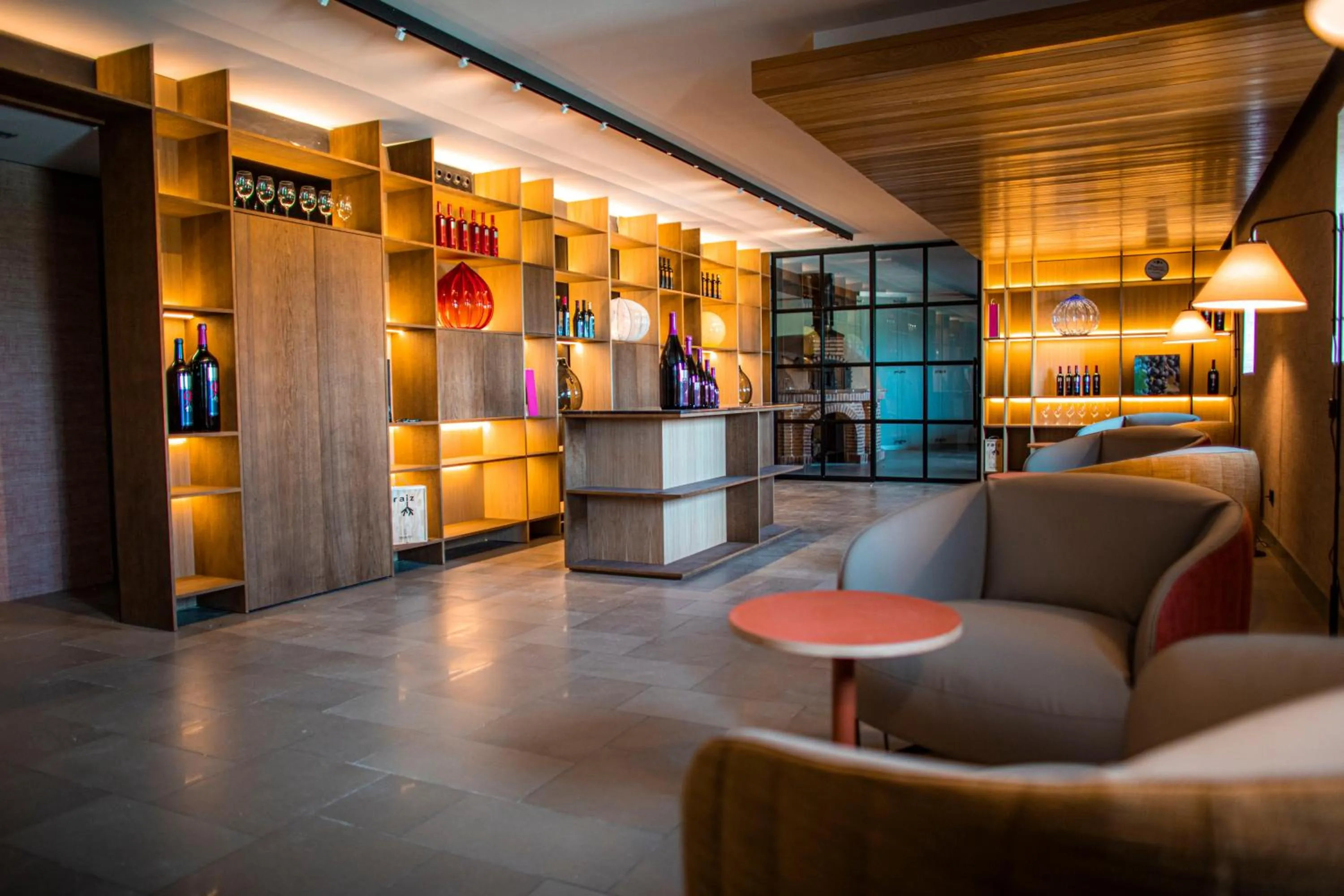 Lobby or reception in Hotel Raíz