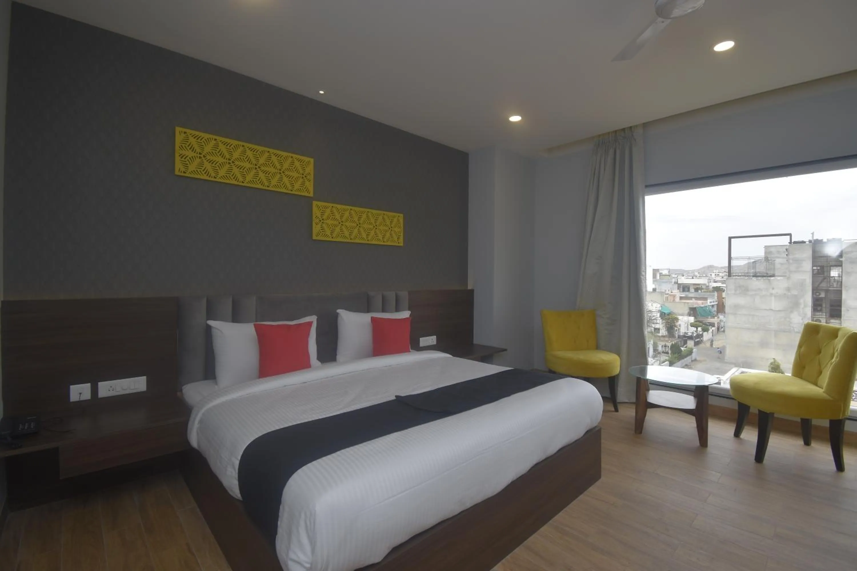 Bed in Ka10 SQUARE HOTEL & BANQUETS