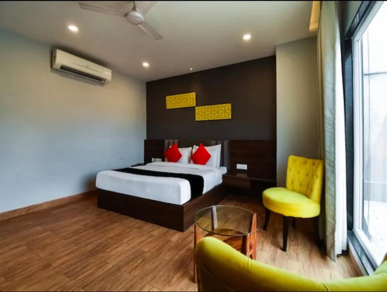 Bed in Ka10 SQUARE HOTEL & BANQUETS