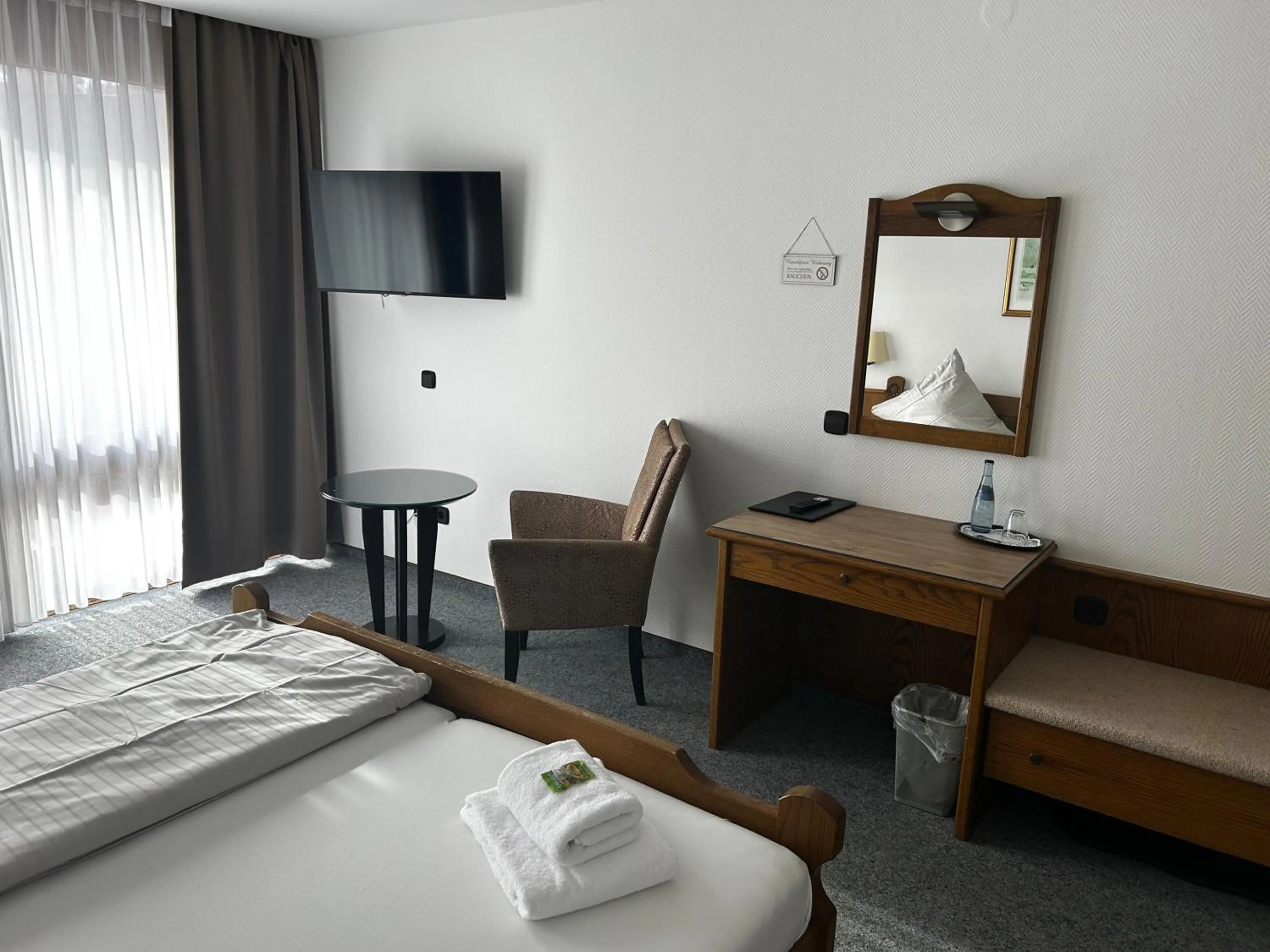 Bed in Landhotel Sonnenbühl