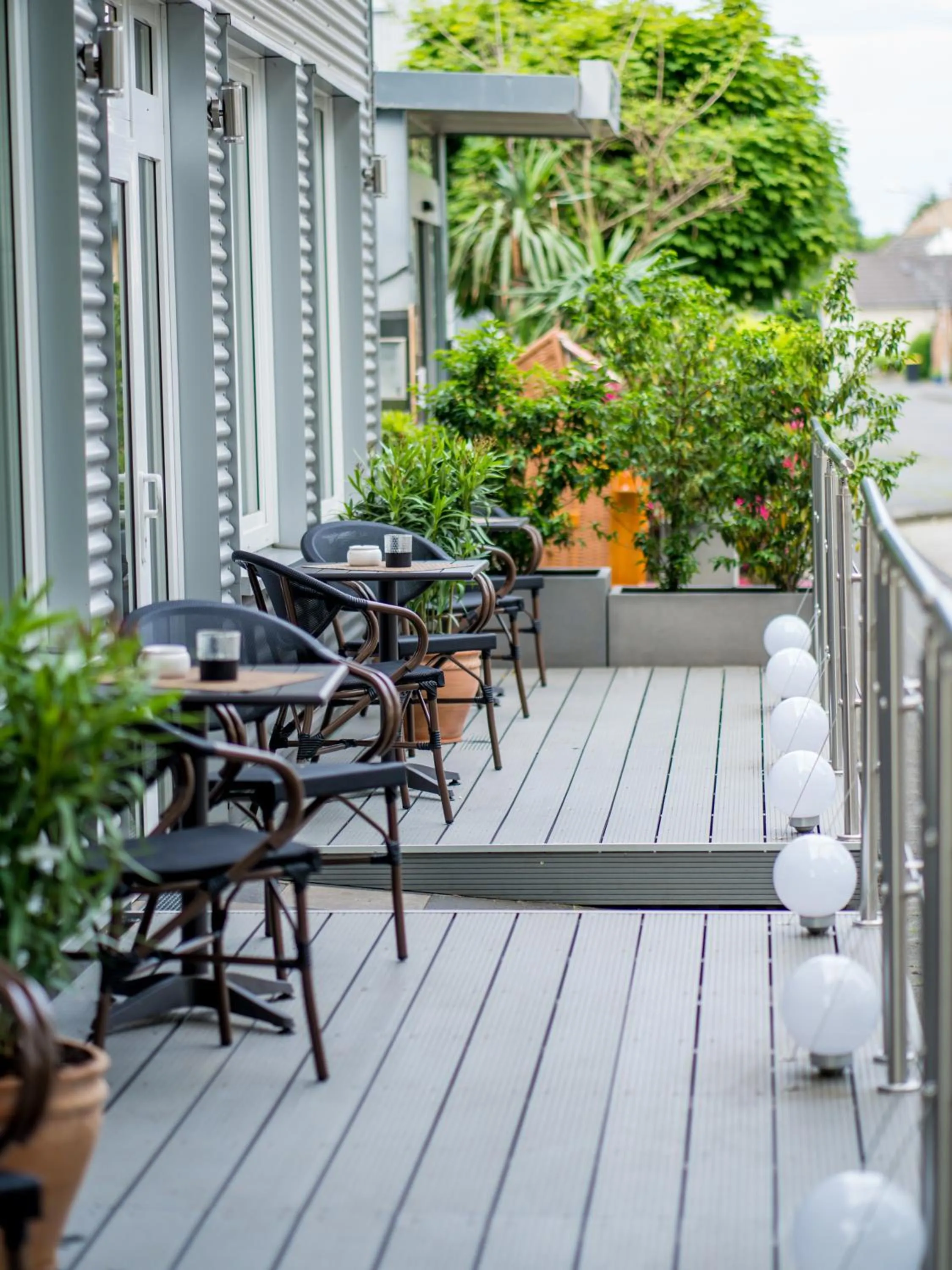 Balcony/Terrace in Hotel Hangelar