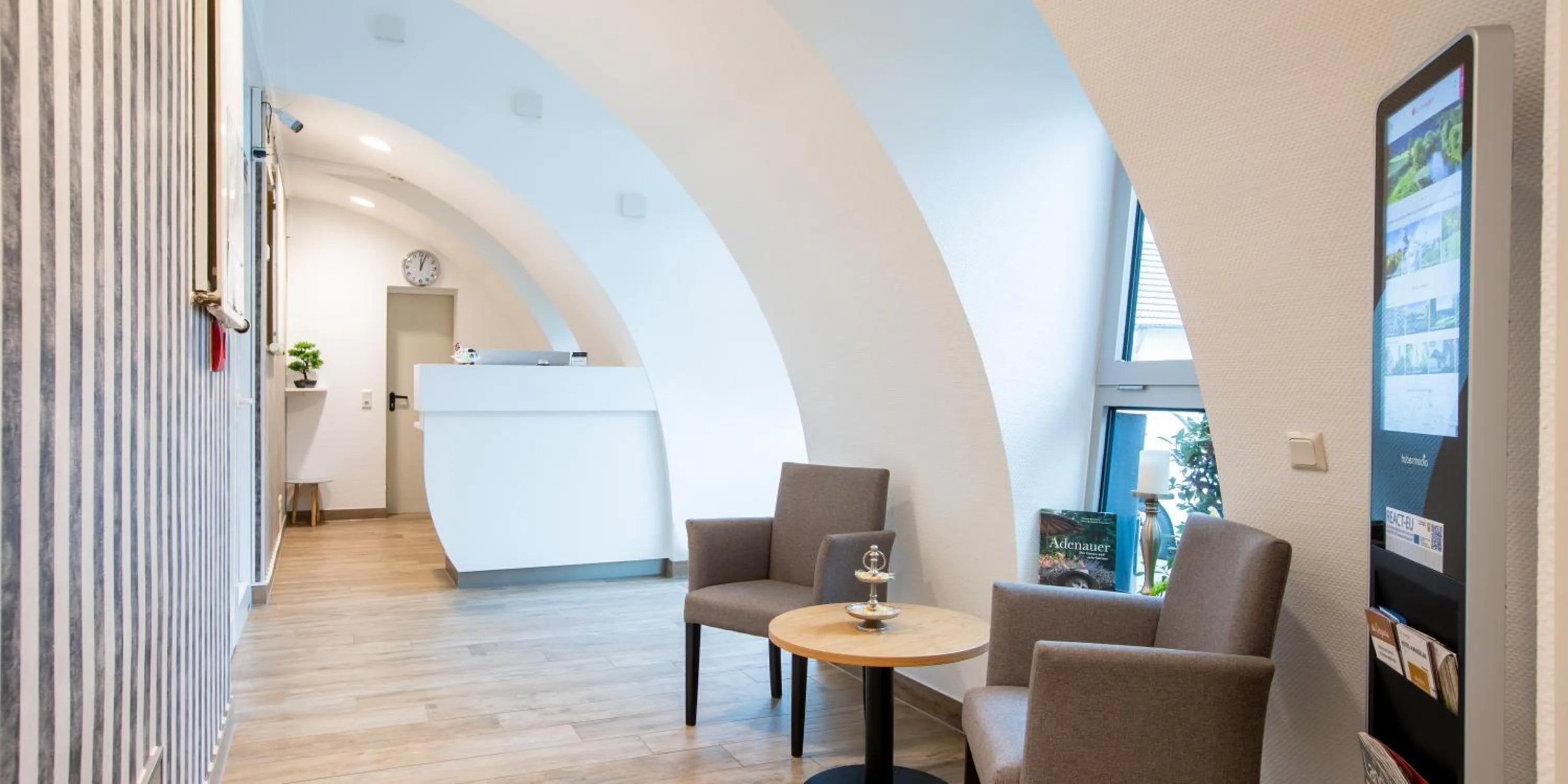 Lobby or reception in Hotel Hangelar