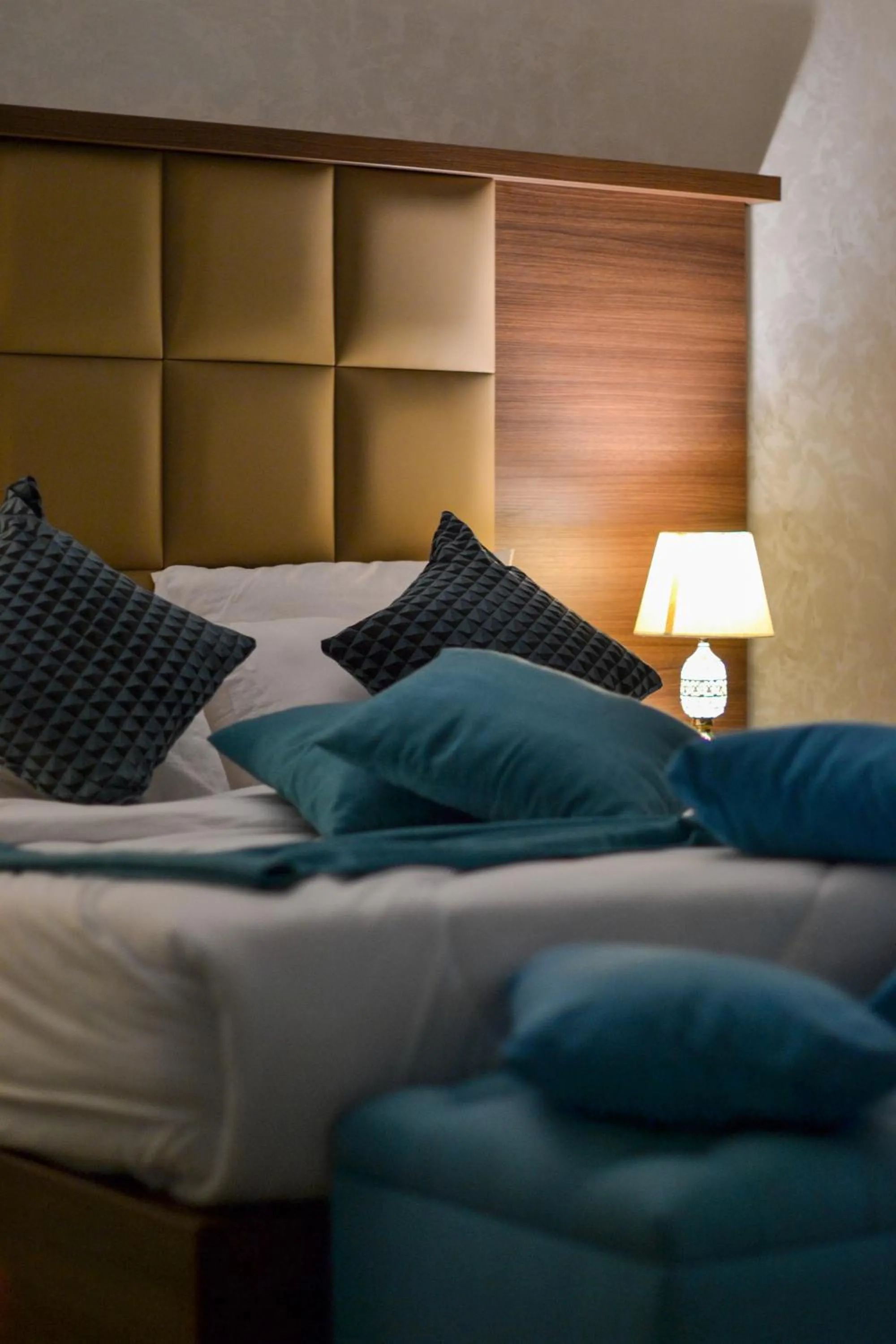 Bed in The Castle Hotel