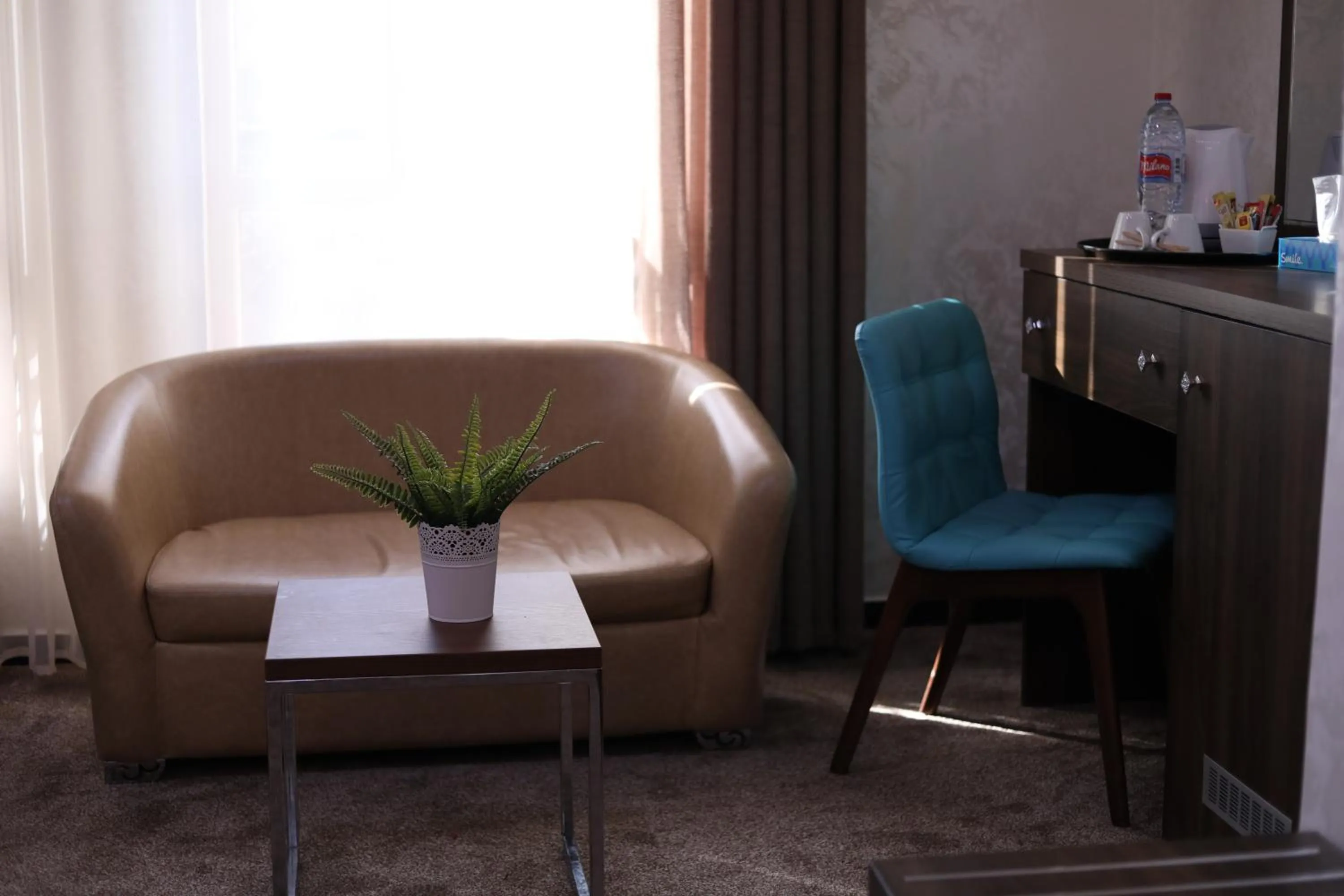 Living room in The Castle Hotel