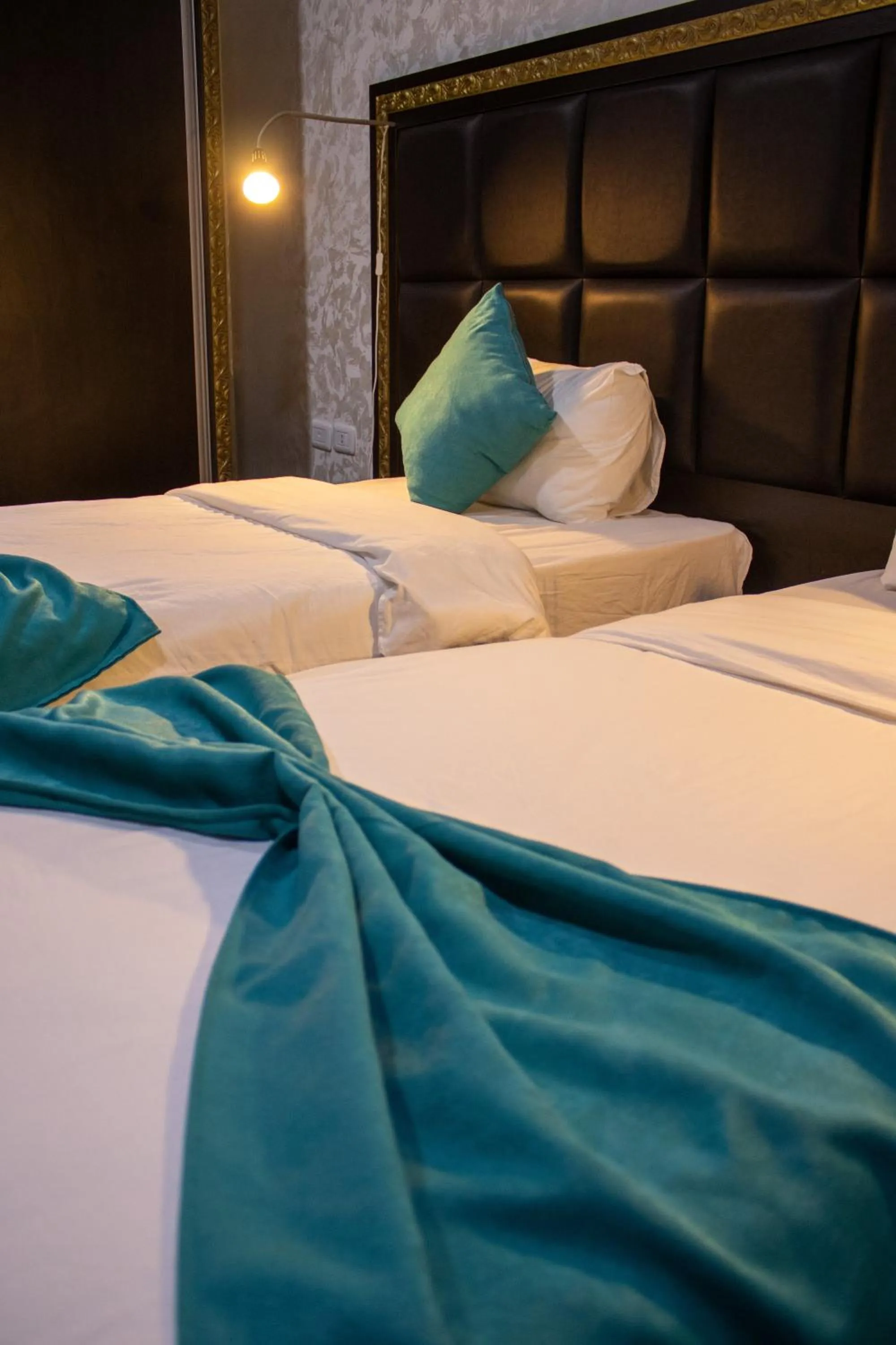 Bed in The Castle Hotel