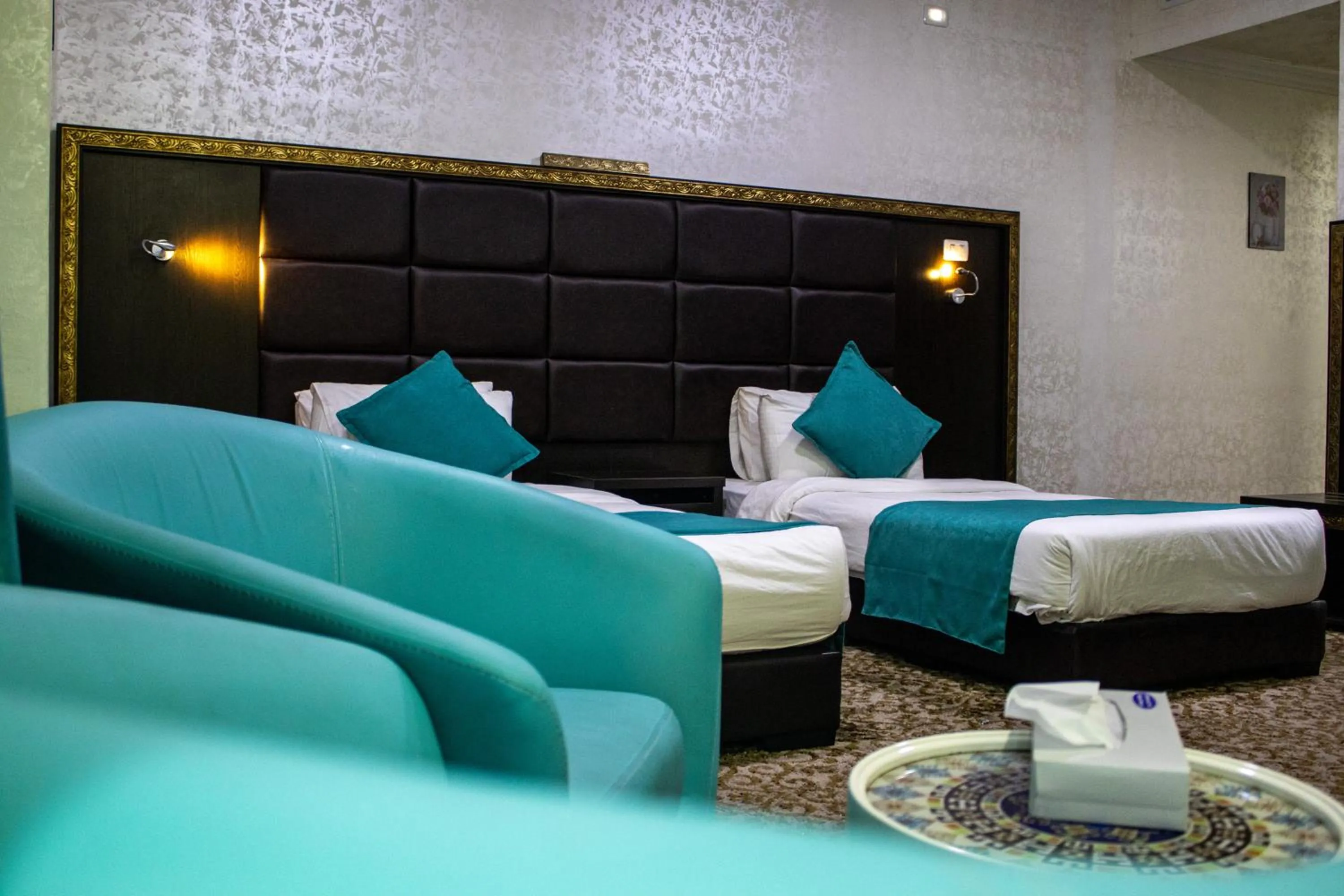 Bed in The Castle Hotel