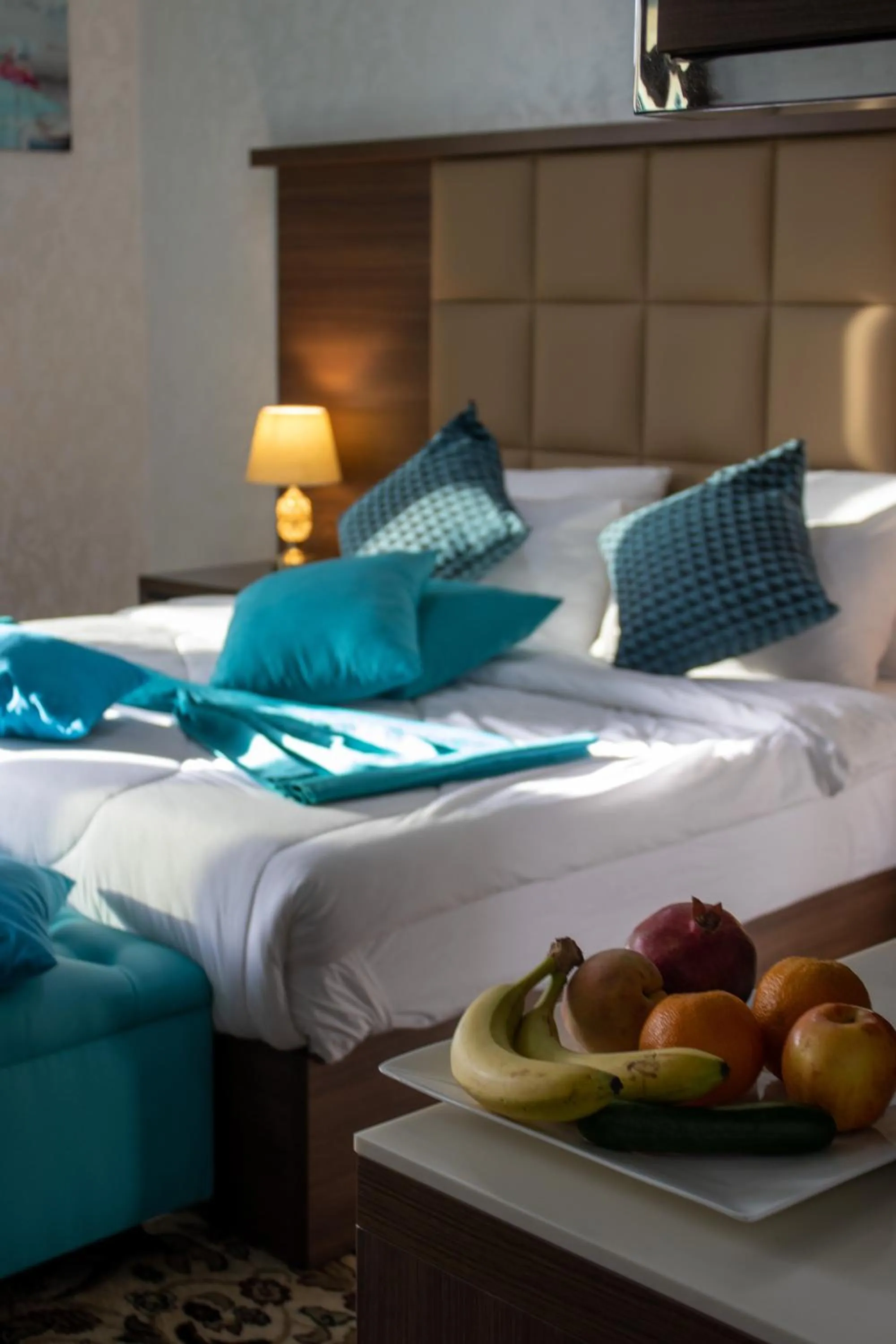 Bed in The Castle Hotel