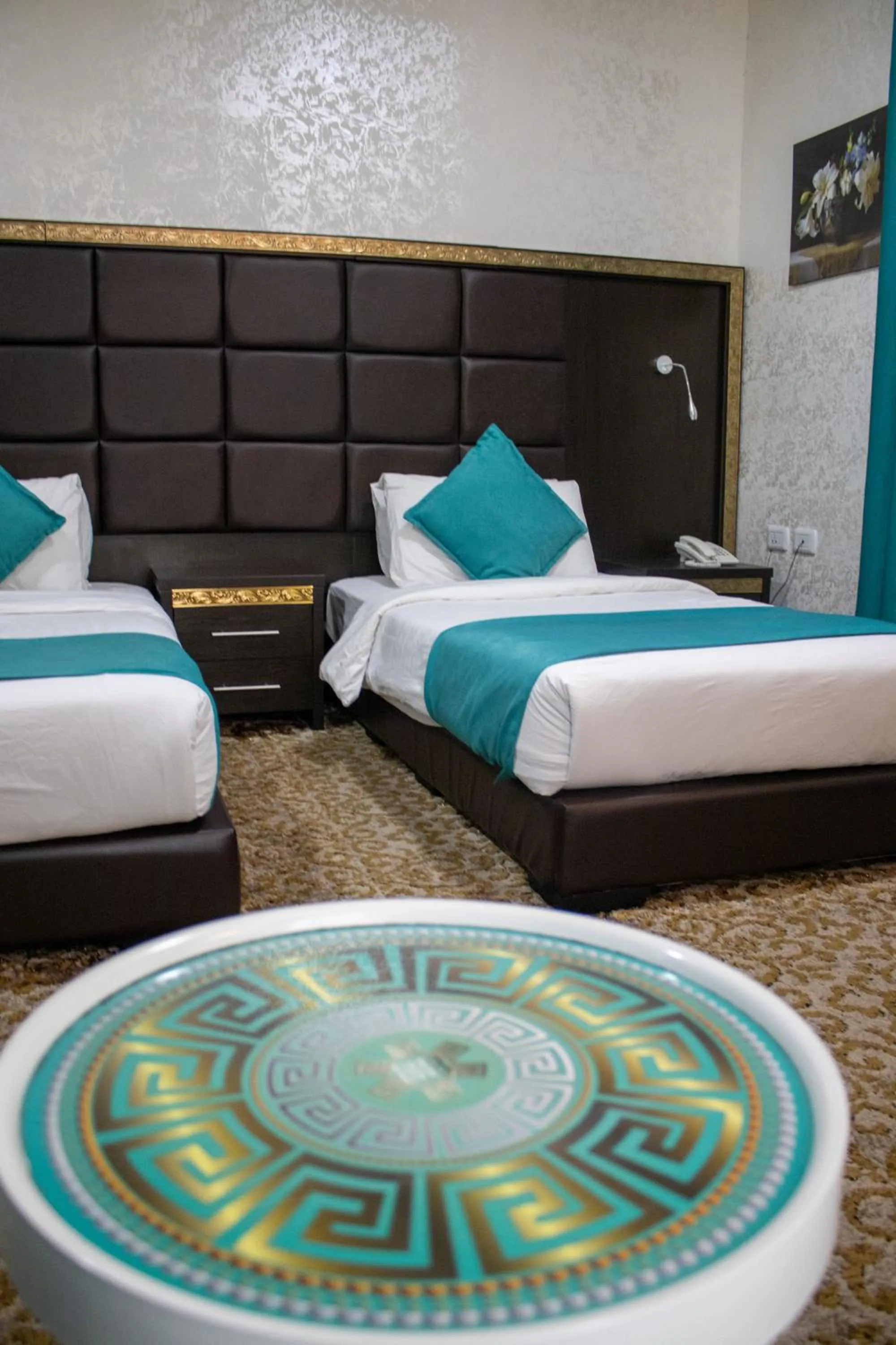 Bed in The Castle Hotel