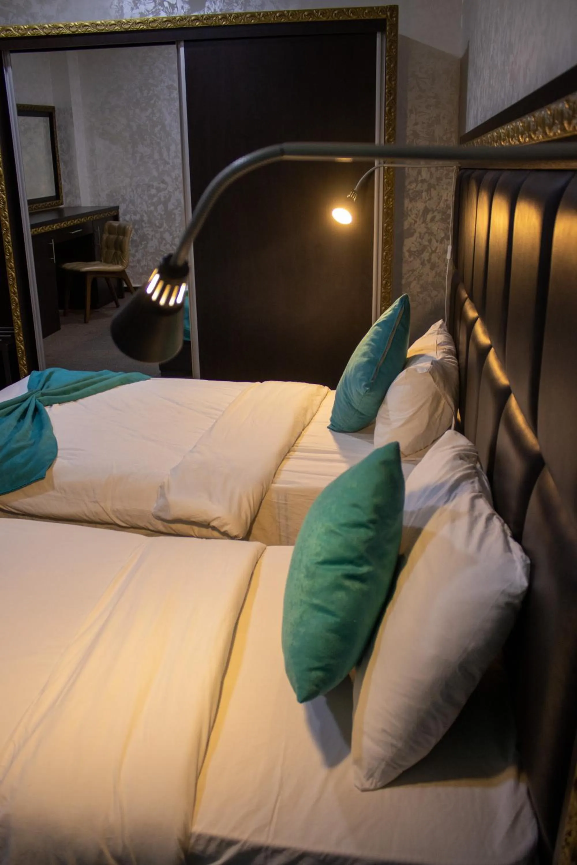 Bed in The Castle Hotel