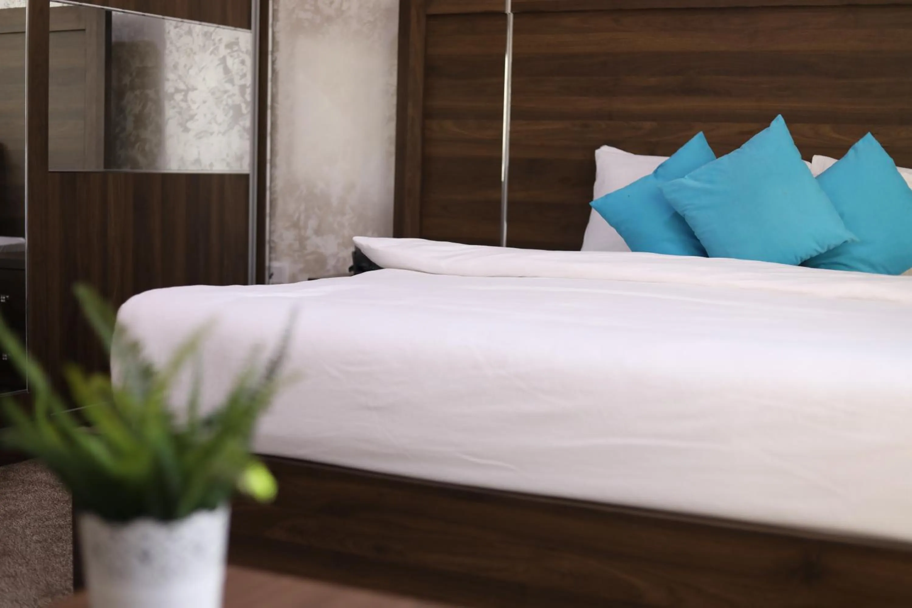 Bed in The Castle Hotel