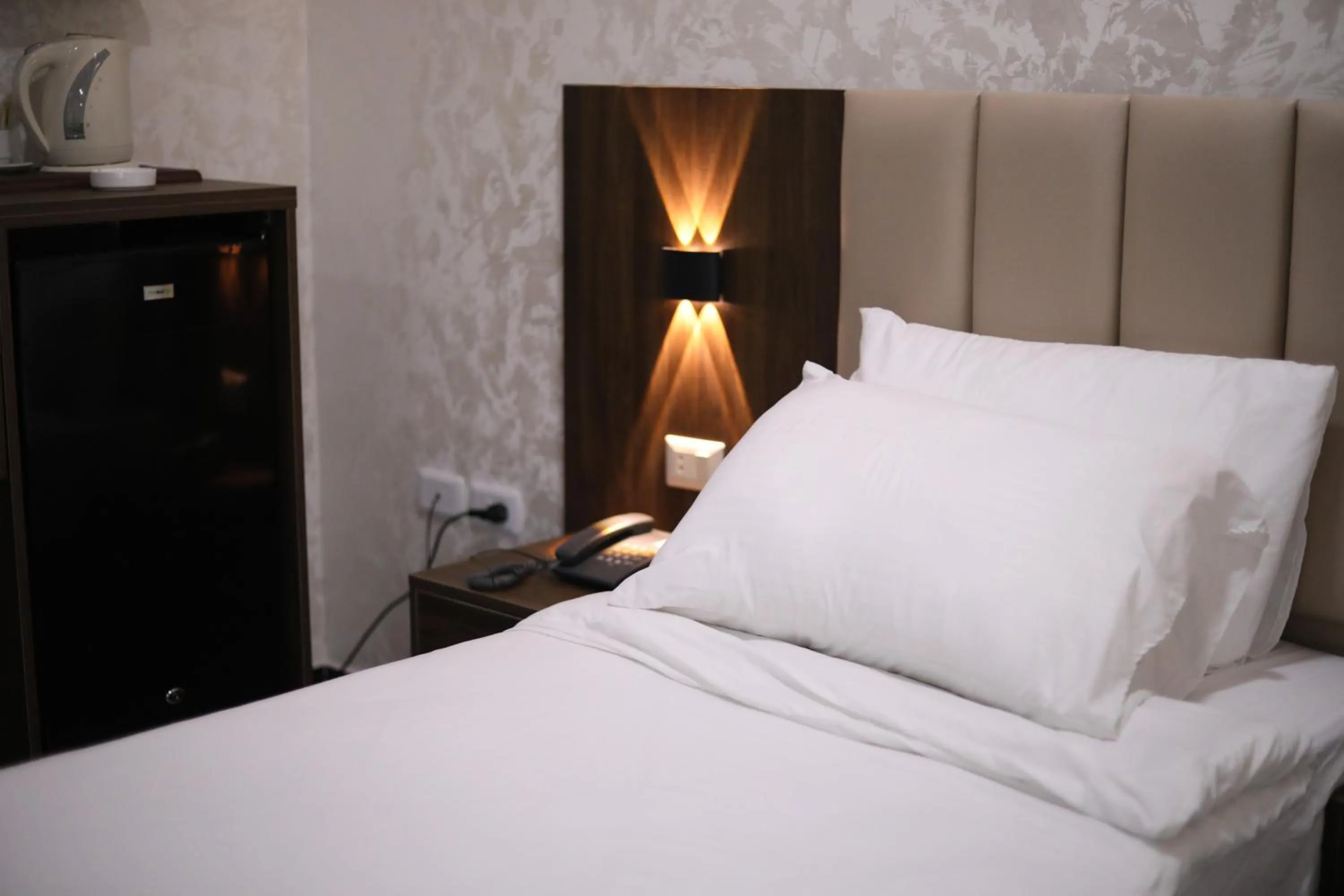 Bed in The Castle Hotel