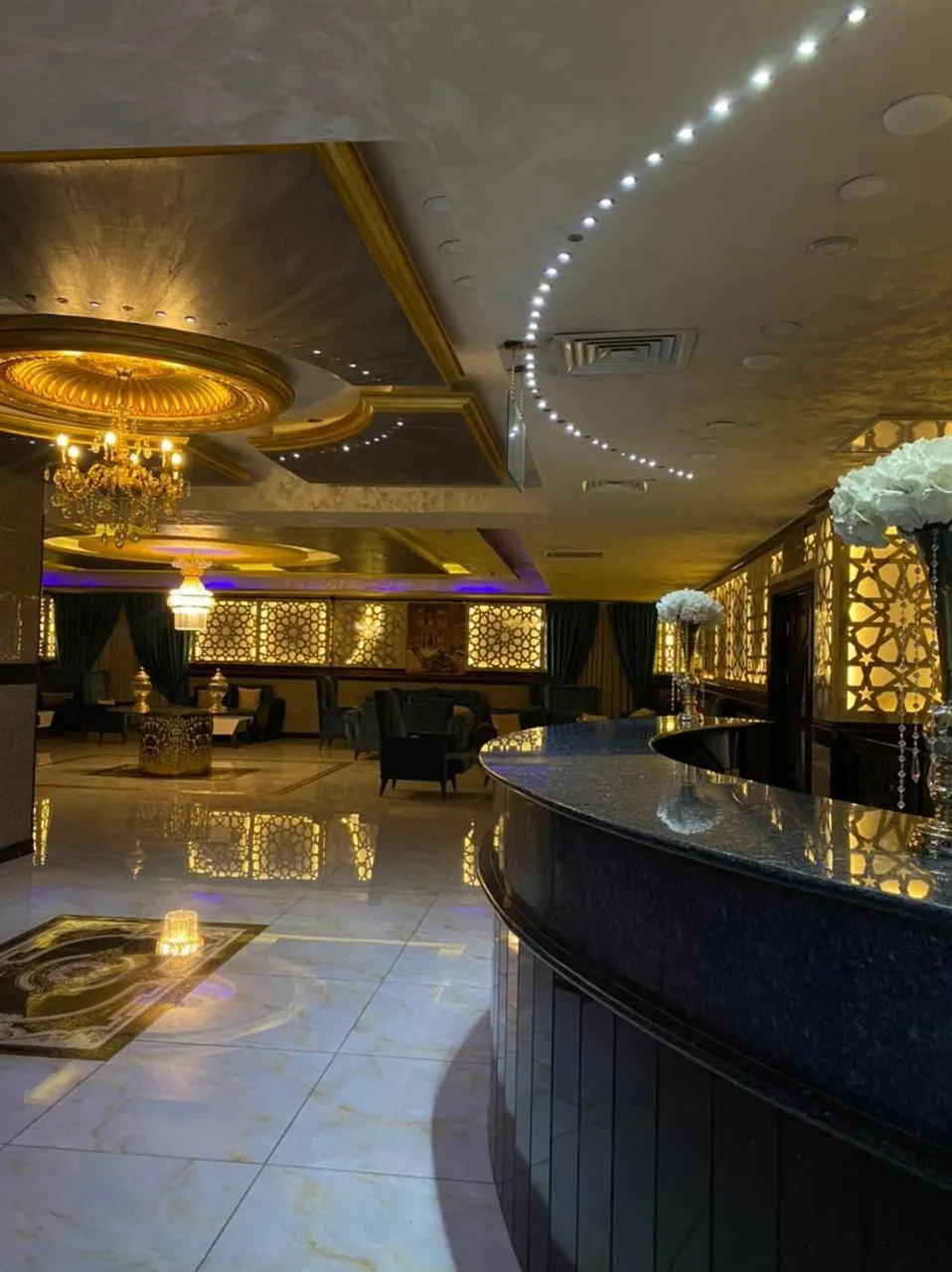 Lobby or reception in The Castle Hotel