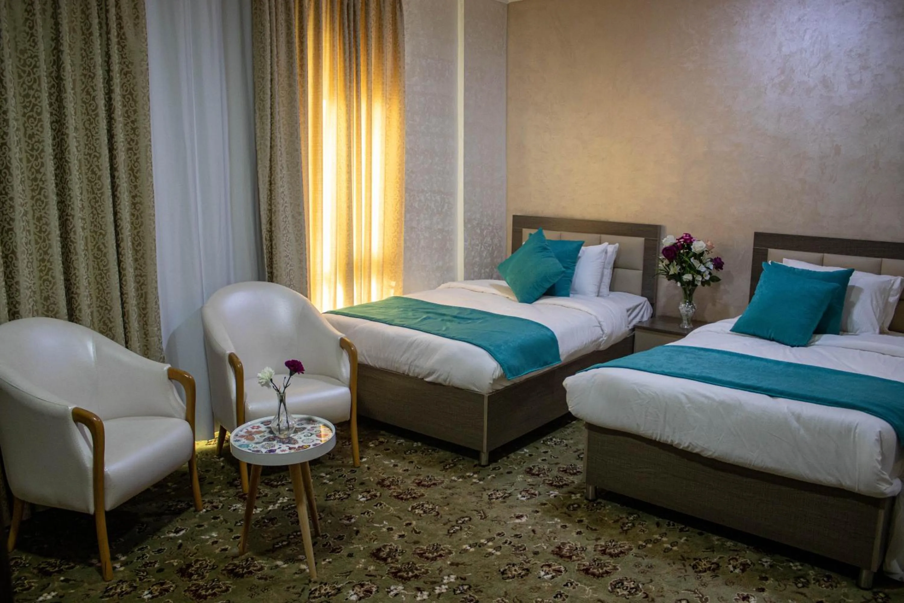 Bed in The Castle Hotel