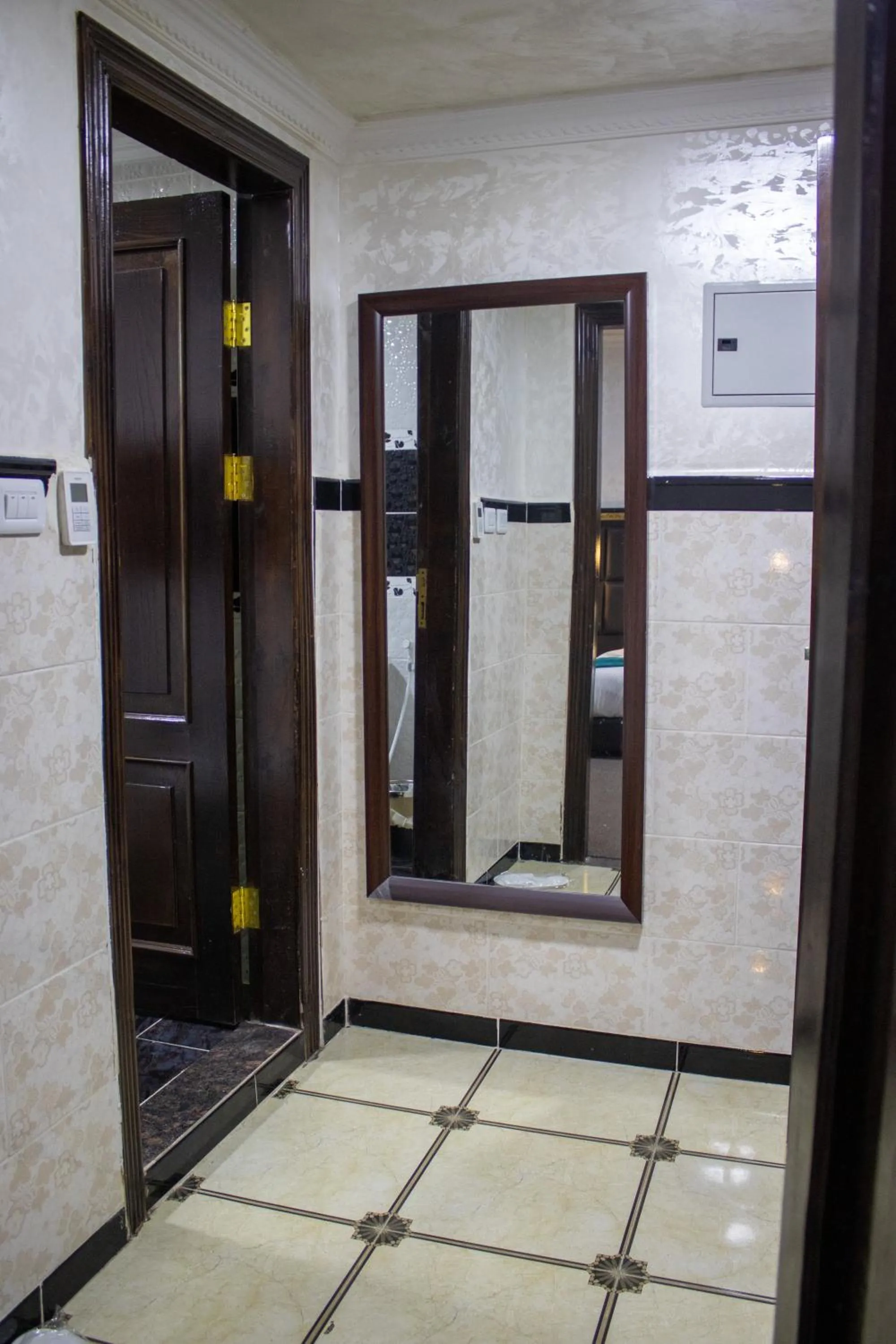 elevator in The Castle Hotel